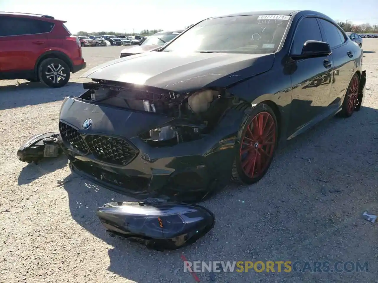 2 Photograph of a damaged car WBA13AL04M7H96066 BMW M2 2021