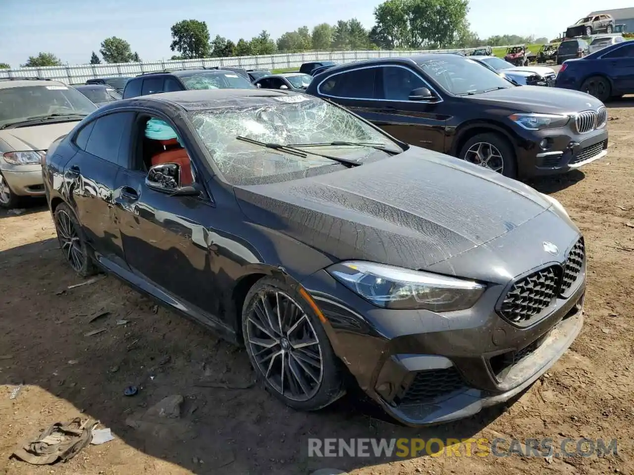 1 Photograph of a damaged car WBA13AL05M7H77669 BMW M2 2021