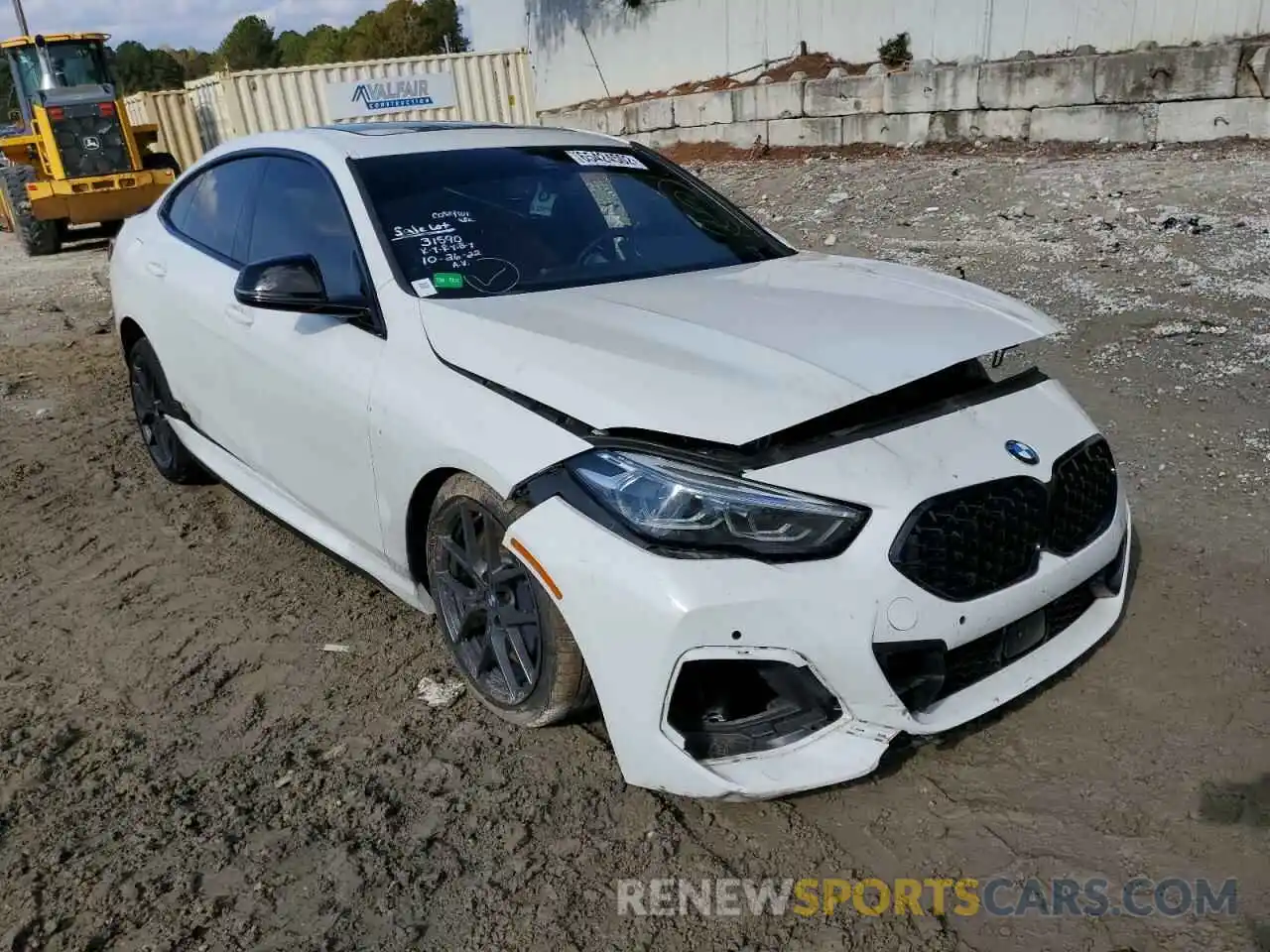 1 Photograph of a damaged car WBA13AL06M7G95997 BMW M2 2021