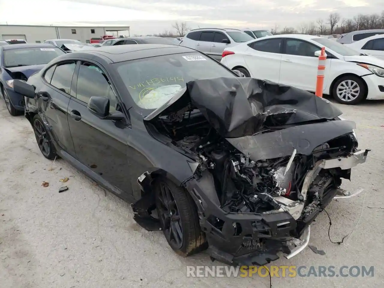 1 Photograph of a damaged car WBA13AL06M7H36144 BMW M2 2021