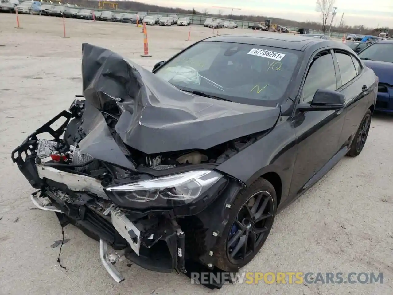 2 Photograph of a damaged car WBA13AL06M7H36144 BMW M2 2021