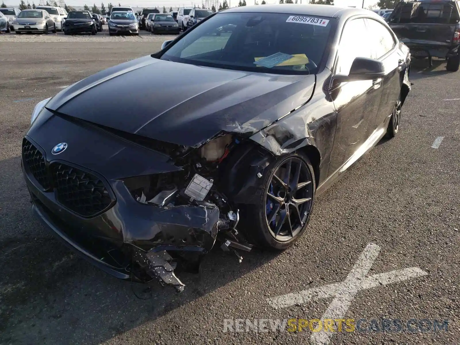 2 Photograph of a damaged car WBA13AL0XM7H06077 BMW M2 2021