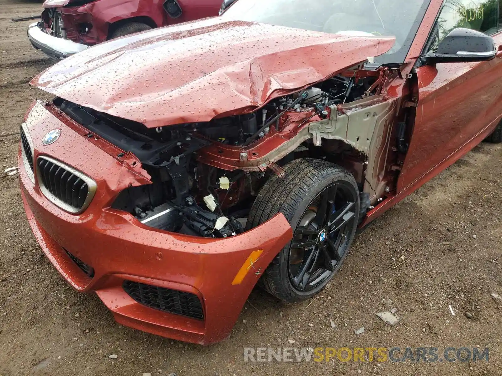 9 Photograph of a damaged car WBA2J7C0XM7G56603 BMW M2 2021
