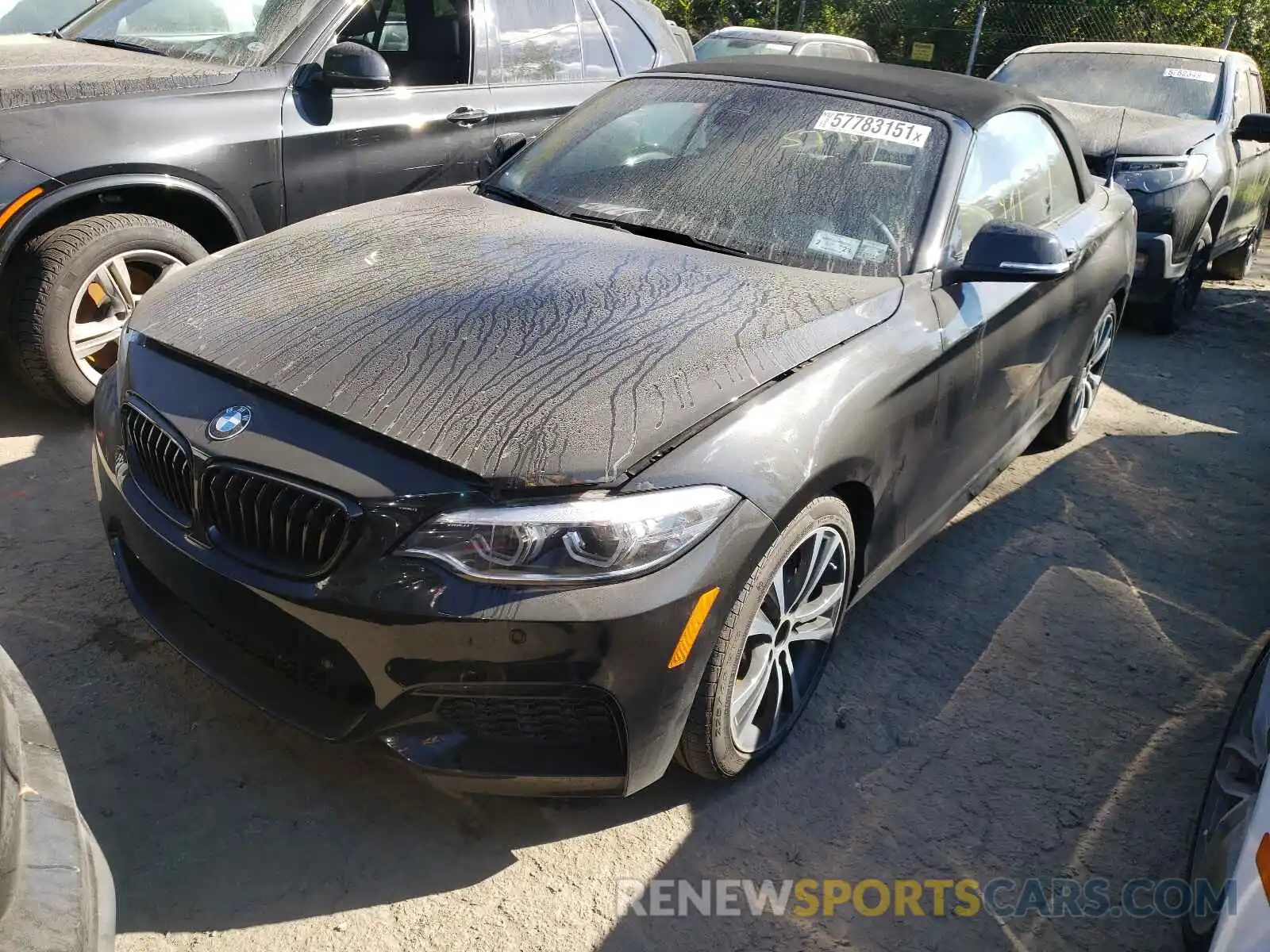 2 Photograph of a damaged car WBA2N1C05M7J54659 BMW M2 2021