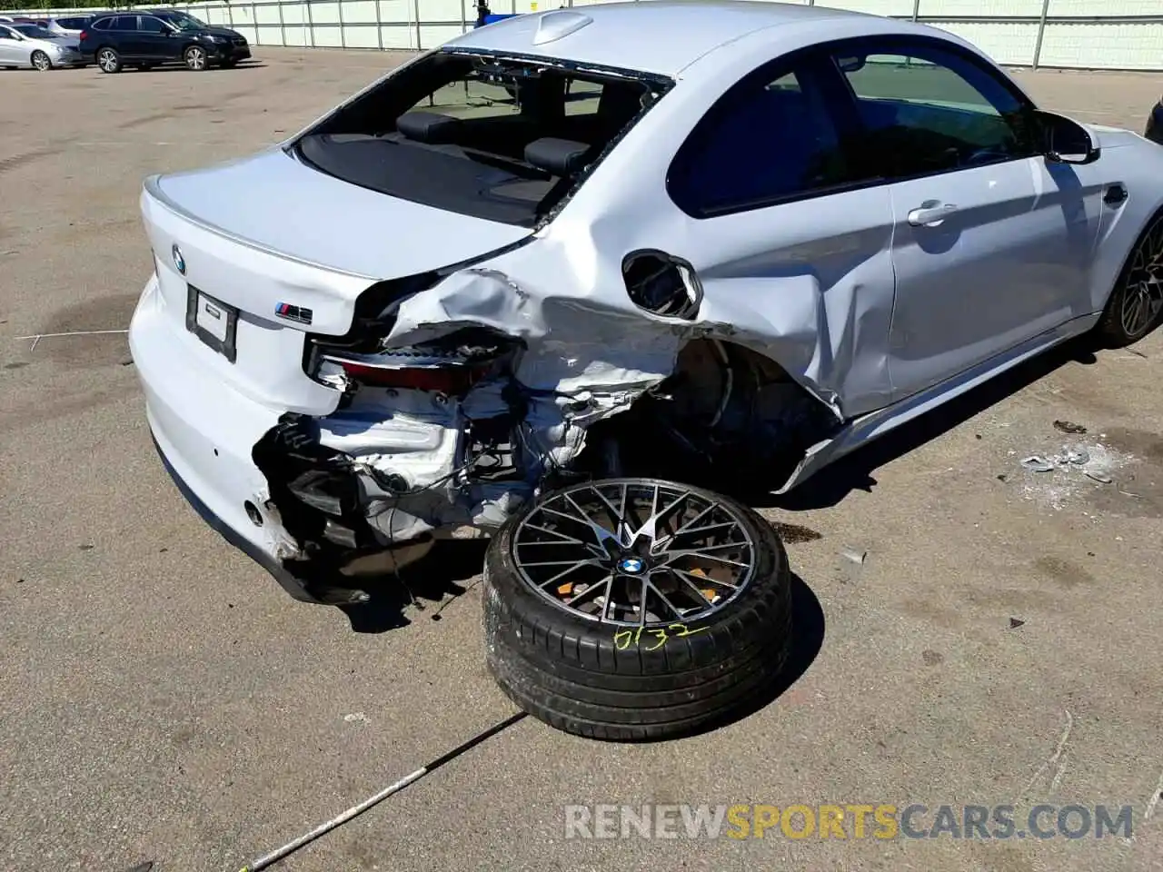 9 Photograph of a damaged car WBS2U7C01M7G98855 BMW M2 2021