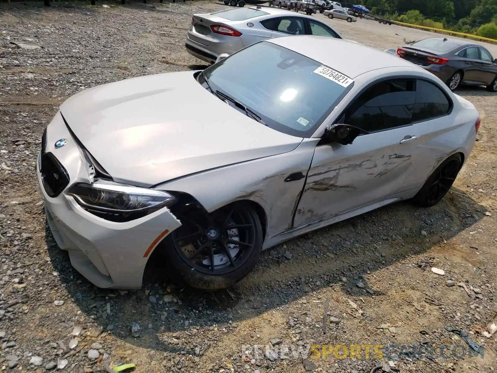 9 Photograph of a damaged car WBS2U7C01M7H78334 BMW M2 2021