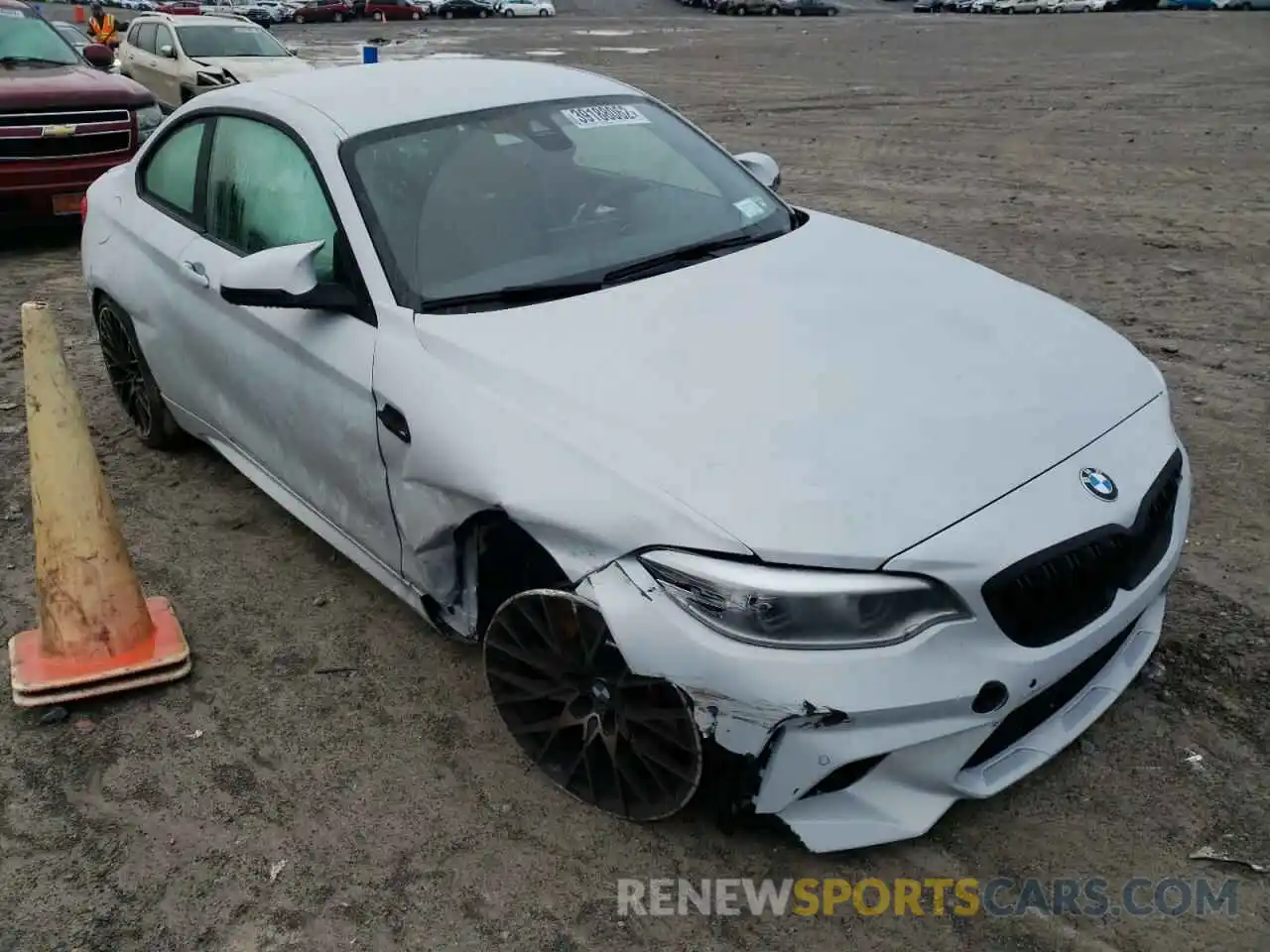 1 Photograph of a damaged car WBS2U7C02M7G64035 BMW M2 2021