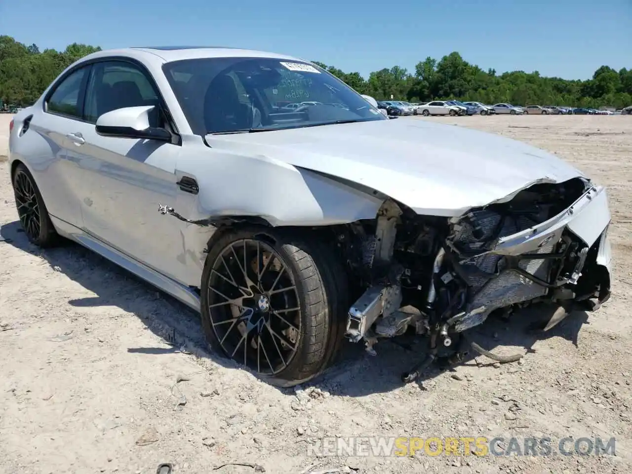 1 Photograph of a damaged car WBS2U7C02M7G65024 BMW M2 2021