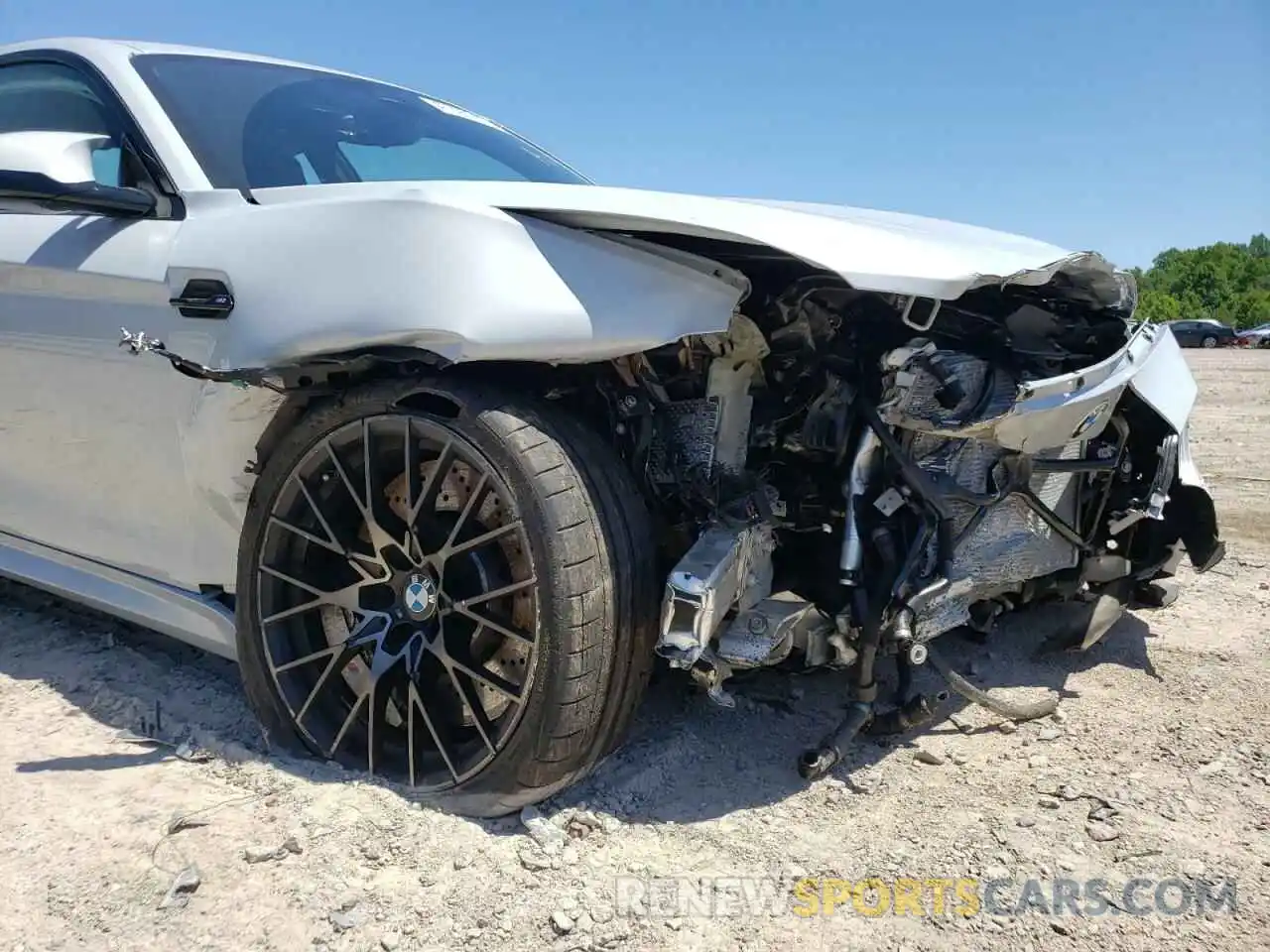 9 Photograph of a damaged car WBS2U7C02M7G65024 BMW M2 2021