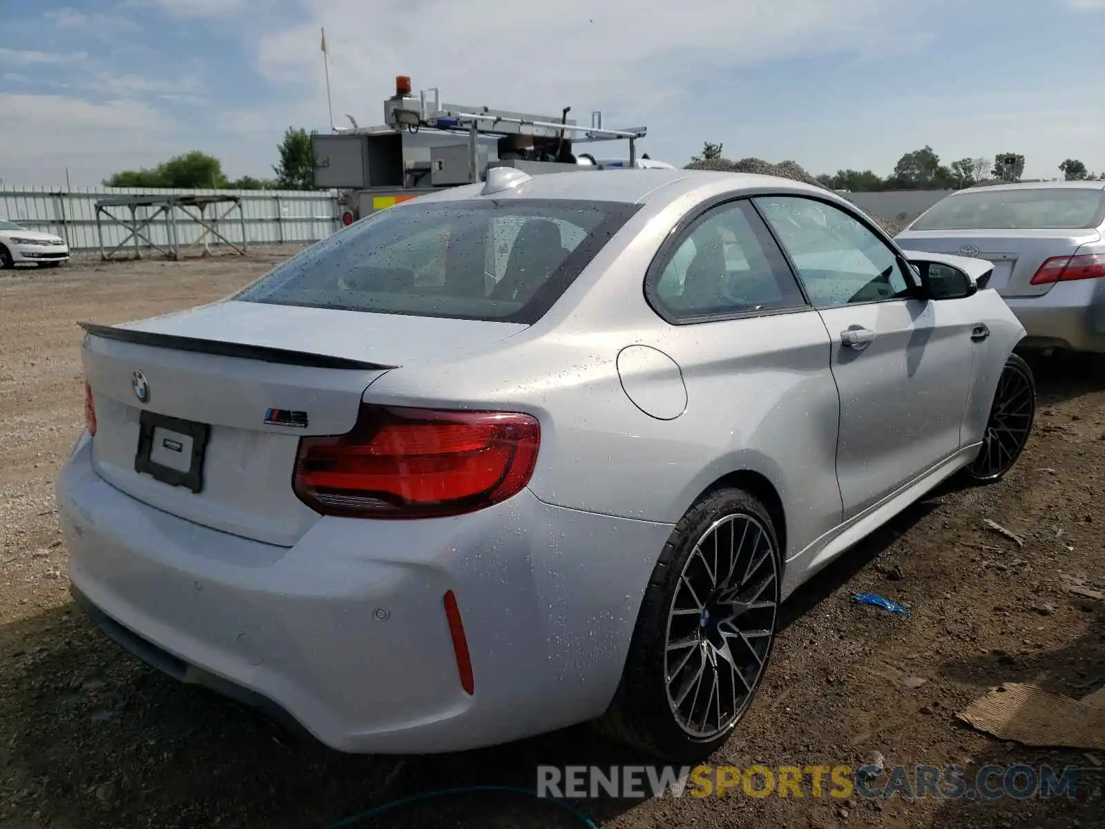 4 Photograph of a damaged car WBS2U7C02M7H62269 BMW M2 2021