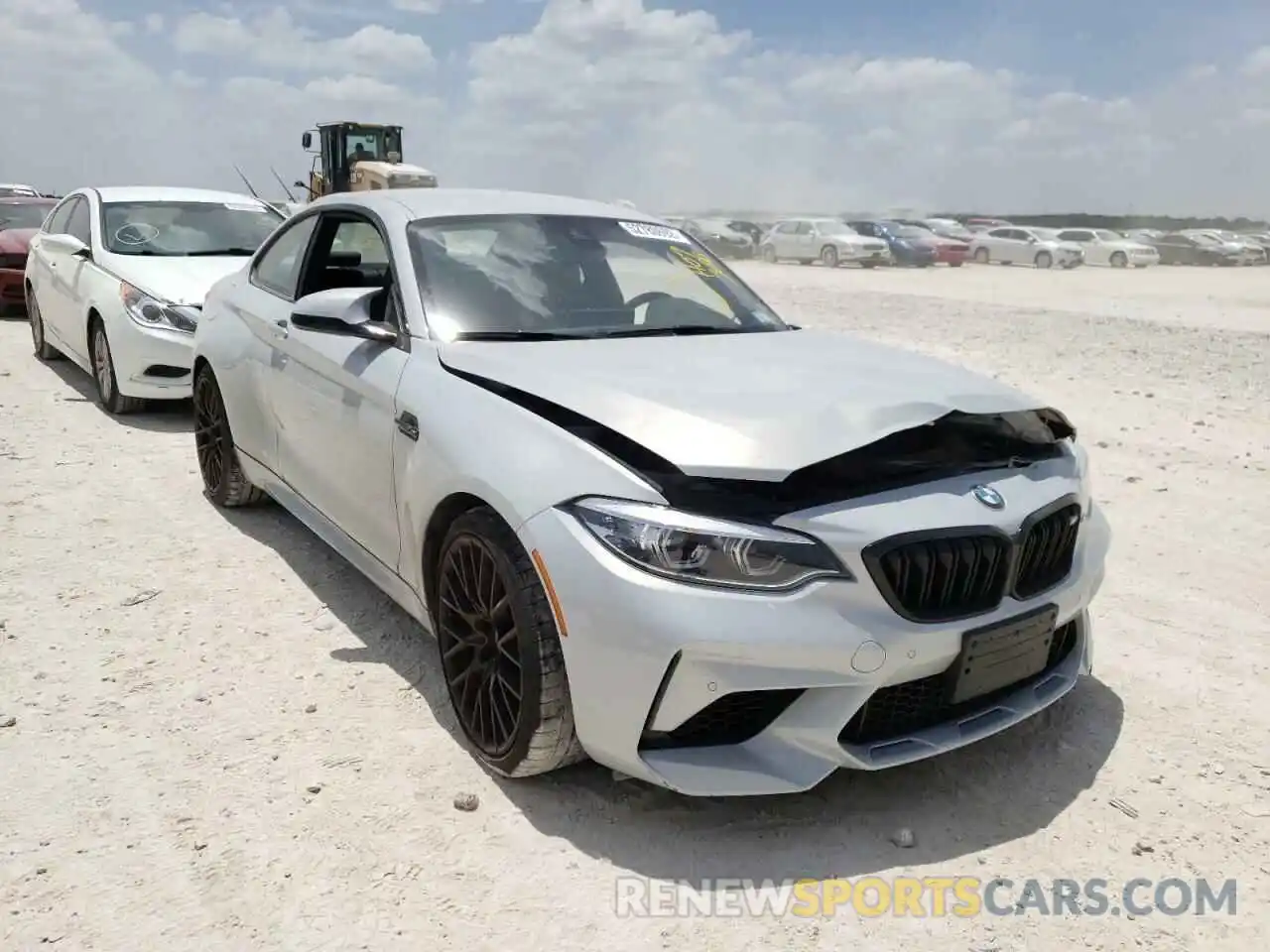 1 Photograph of a damaged car WBS2U7C04M7H09380 BMW M2 2021