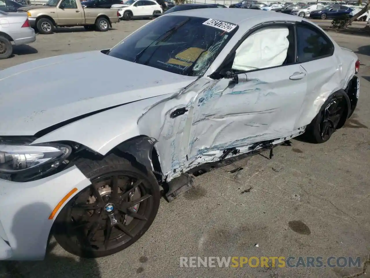 9 Photograph of a damaged car WBS2U7C04M7H31427 BMW M2 2021