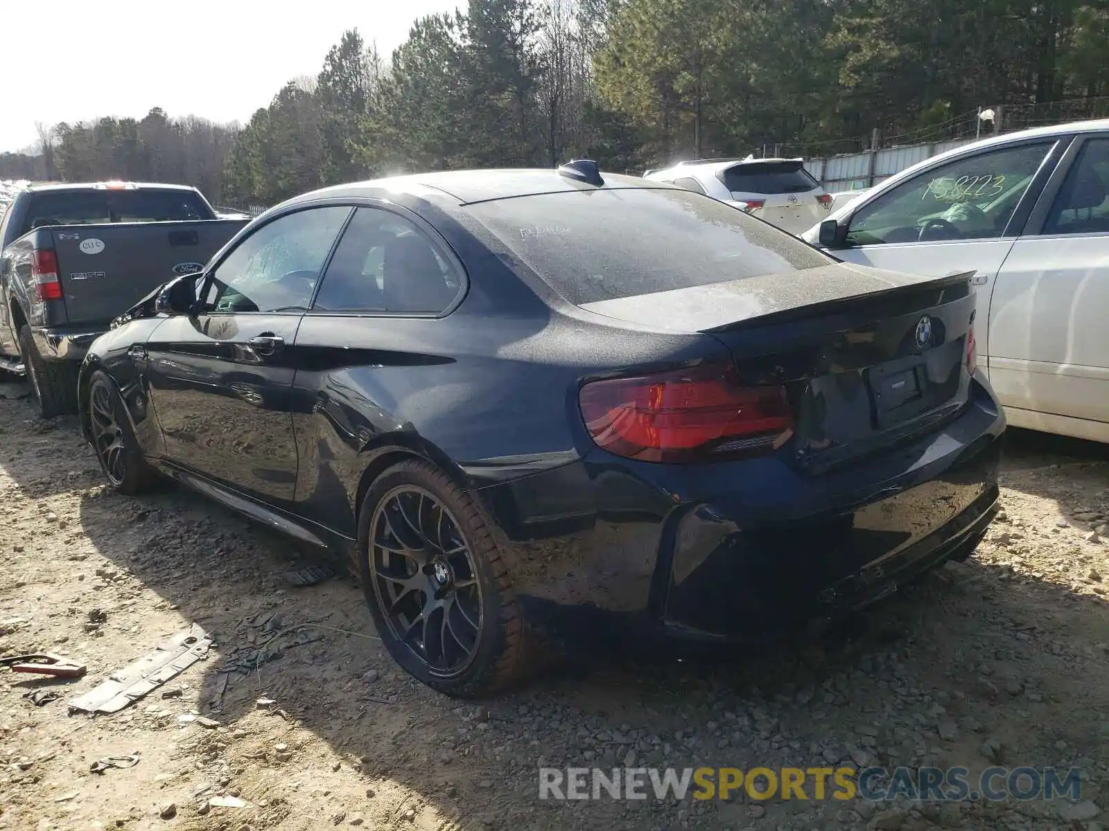 3 Photograph of a damaged car WBS2U7C05M7G30557 BMW M2 2021