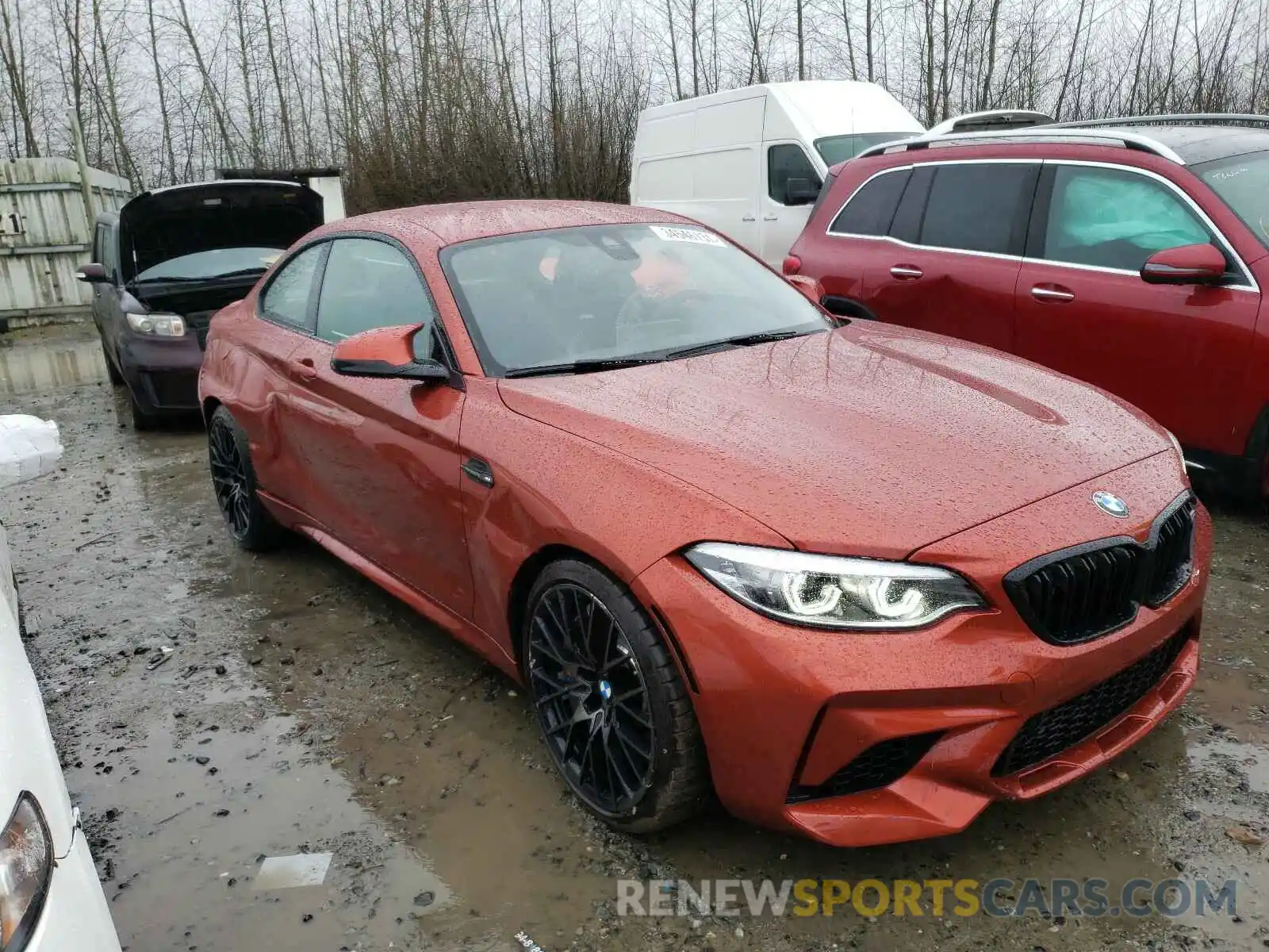 1 Photograph of a damaged car WBS2U7C05M7H03510 BMW M2 2021