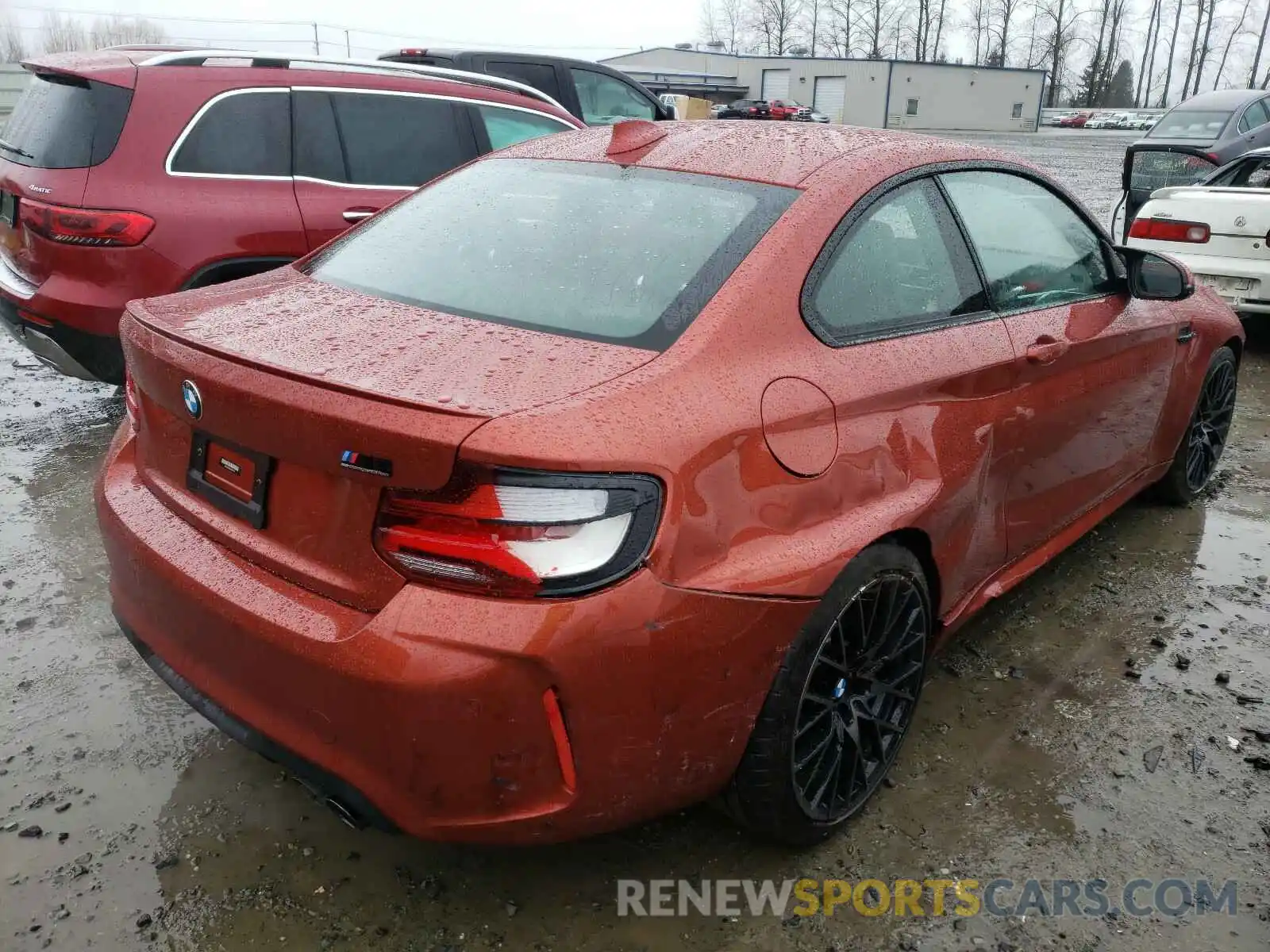 4 Photograph of a damaged car WBS2U7C05M7H03510 BMW M2 2021