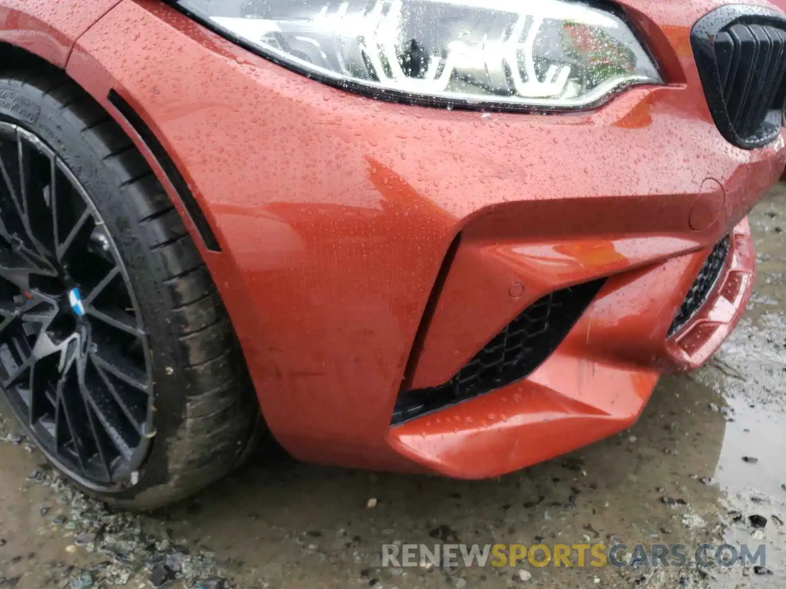 9 Photograph of a damaged car WBS2U7C05M7H03510 BMW M2 2021