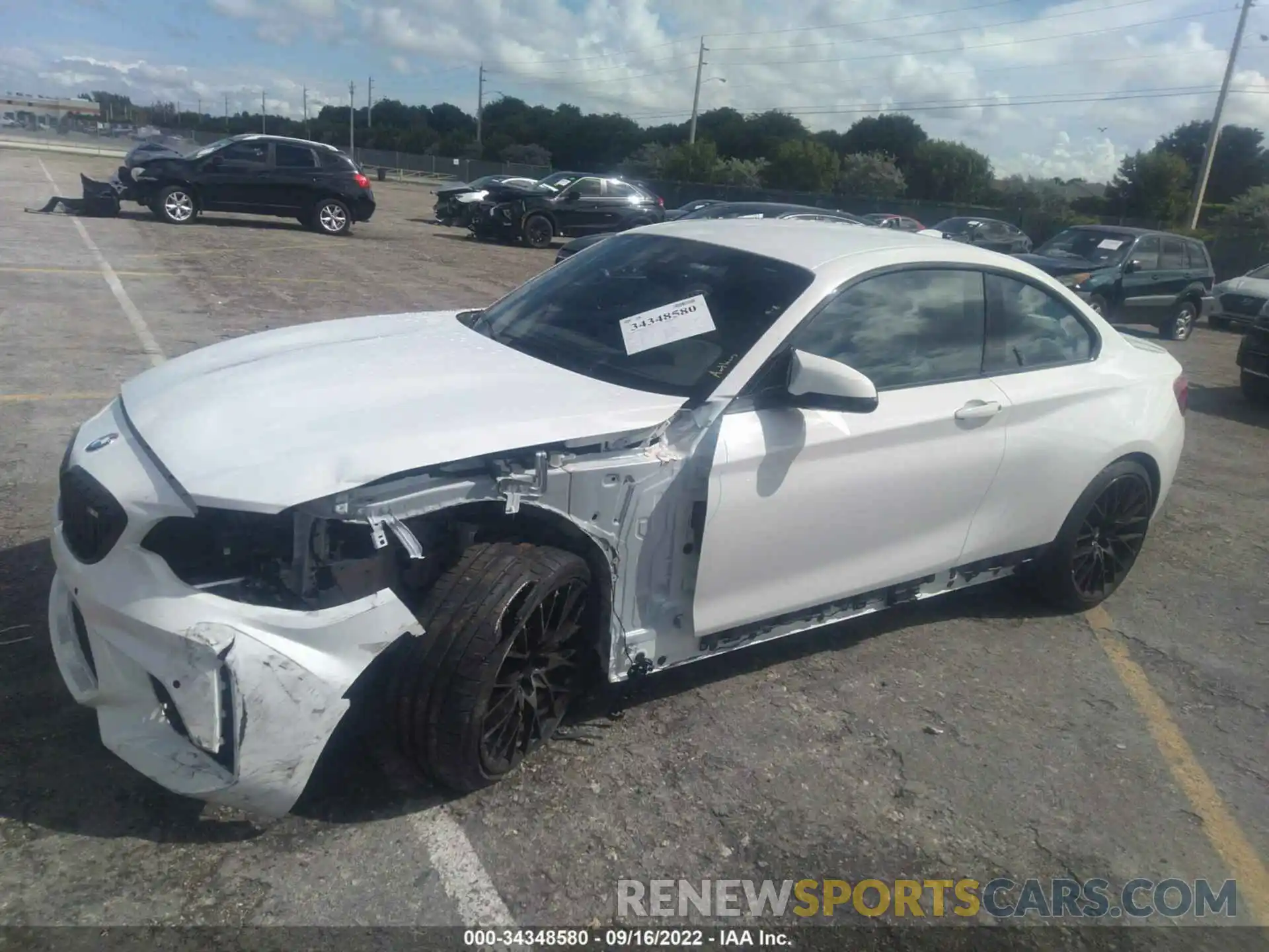 6 Photograph of a damaged car WBS2U7C08M7J42278 BMW M2 2021