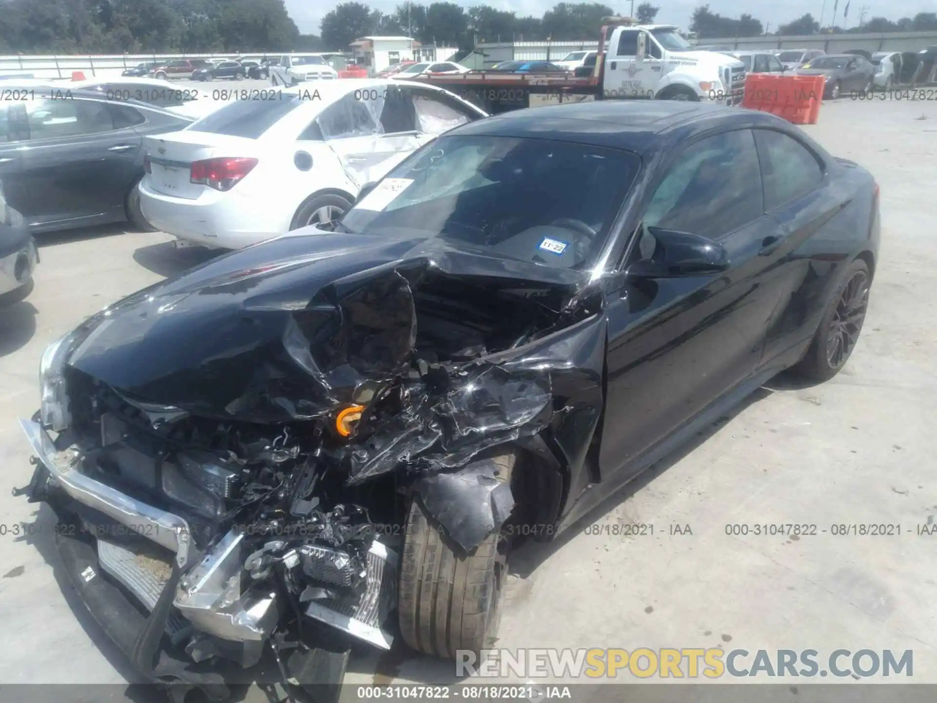 2 Photograph of a damaged car WBS2U7C09M7G44607 BMW M2 2021