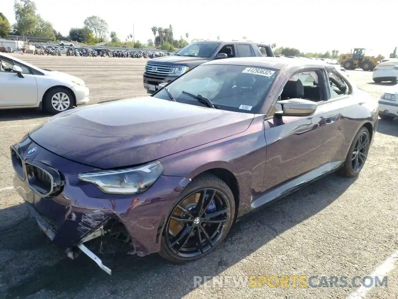 2 Photograph of a damaged car 3MW53CM0XN8C55418 BMW M2 2022