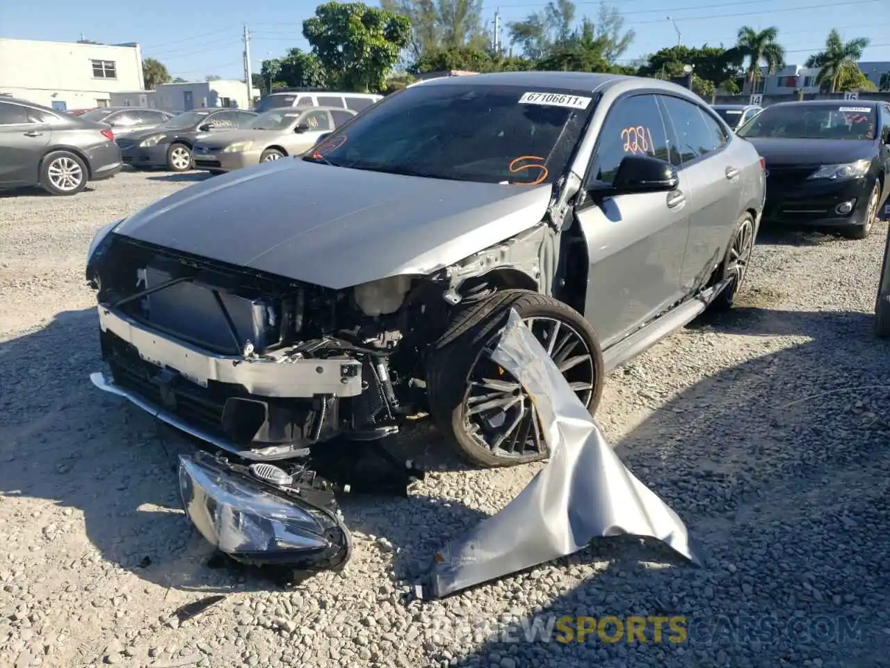 2 Photograph of a damaged car WBA13AL02N7J84673 BMW M2 2022