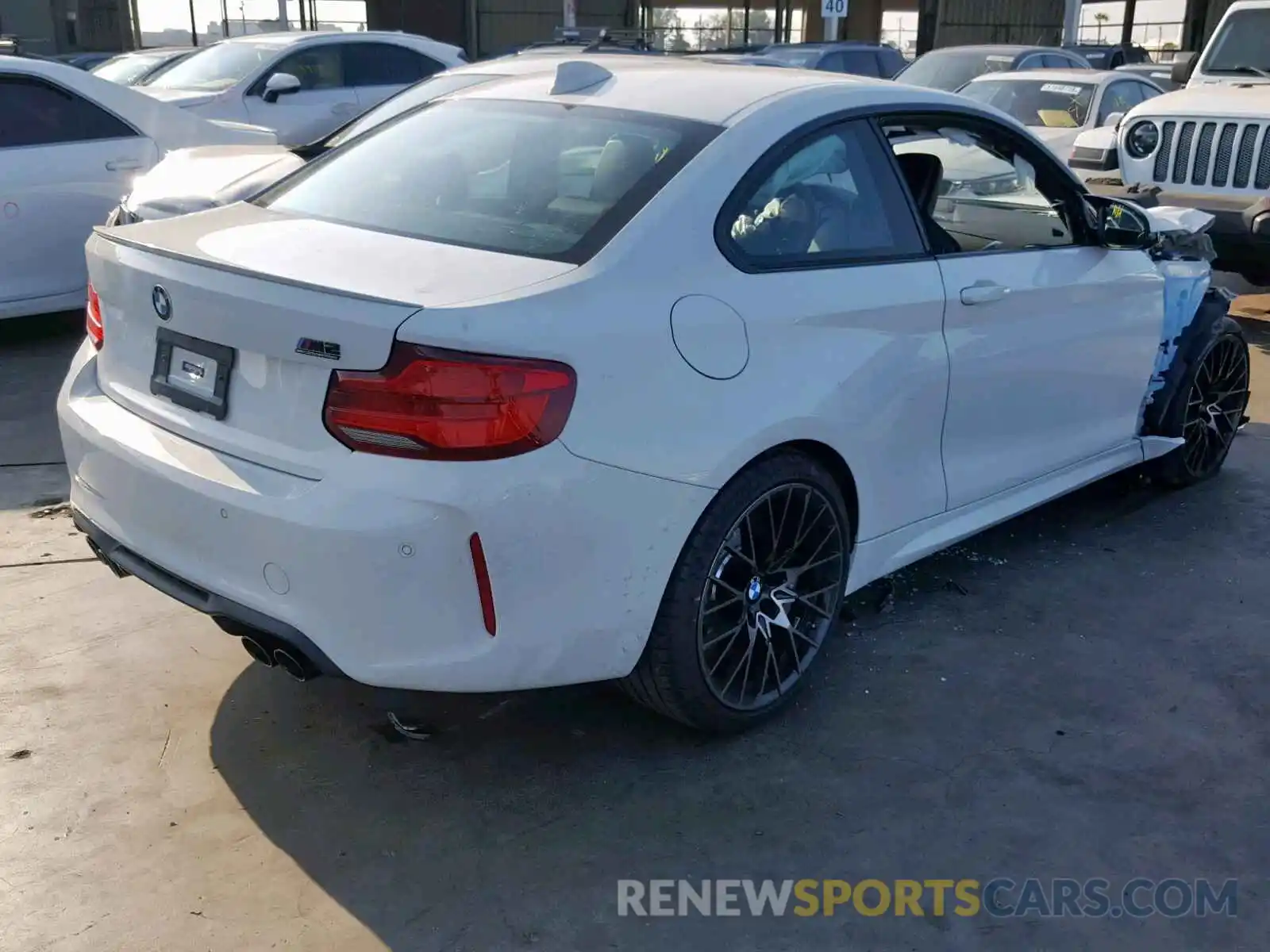 4 Photograph of a damaged car WBS2U7C50KVB09332 BMW M2 COMPETI 2019