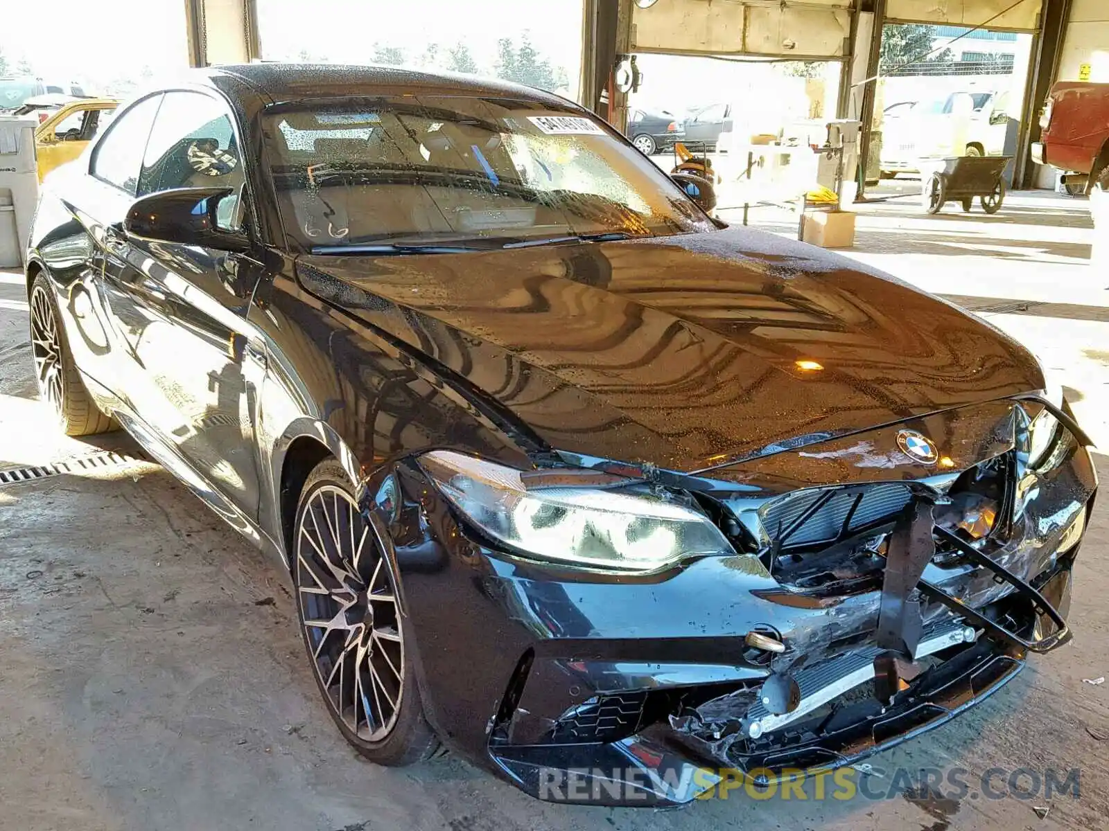 1 Photograph of a damaged car WBS2U7C57KVB08971 BMW M2 COMPETI 2019