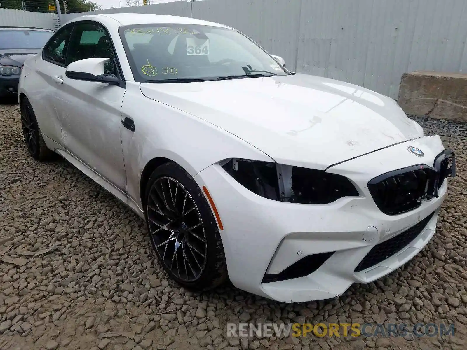 1 Photograph of a damaged car WBS2U7C58KVJ07826 BMW M2 COMPETI 2019