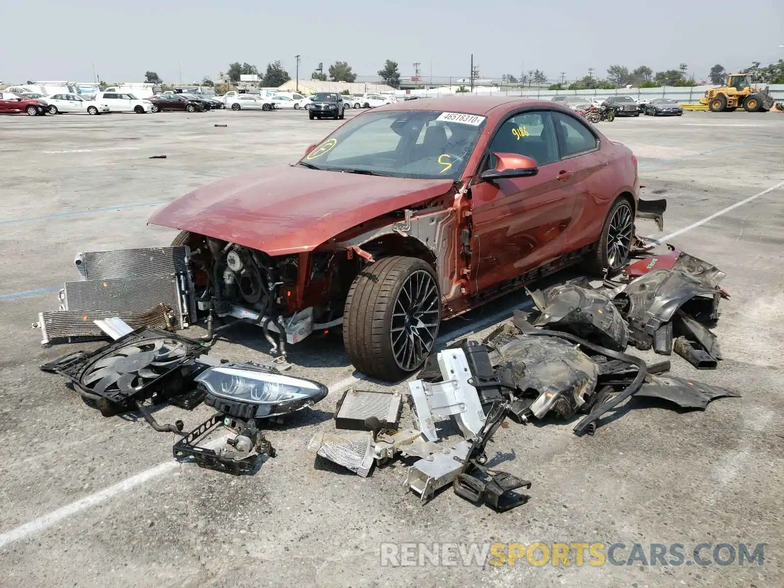 2 Photograph of a damaged car WBS2U7C59KVB08938 BMW M2 COMPETI 2019
