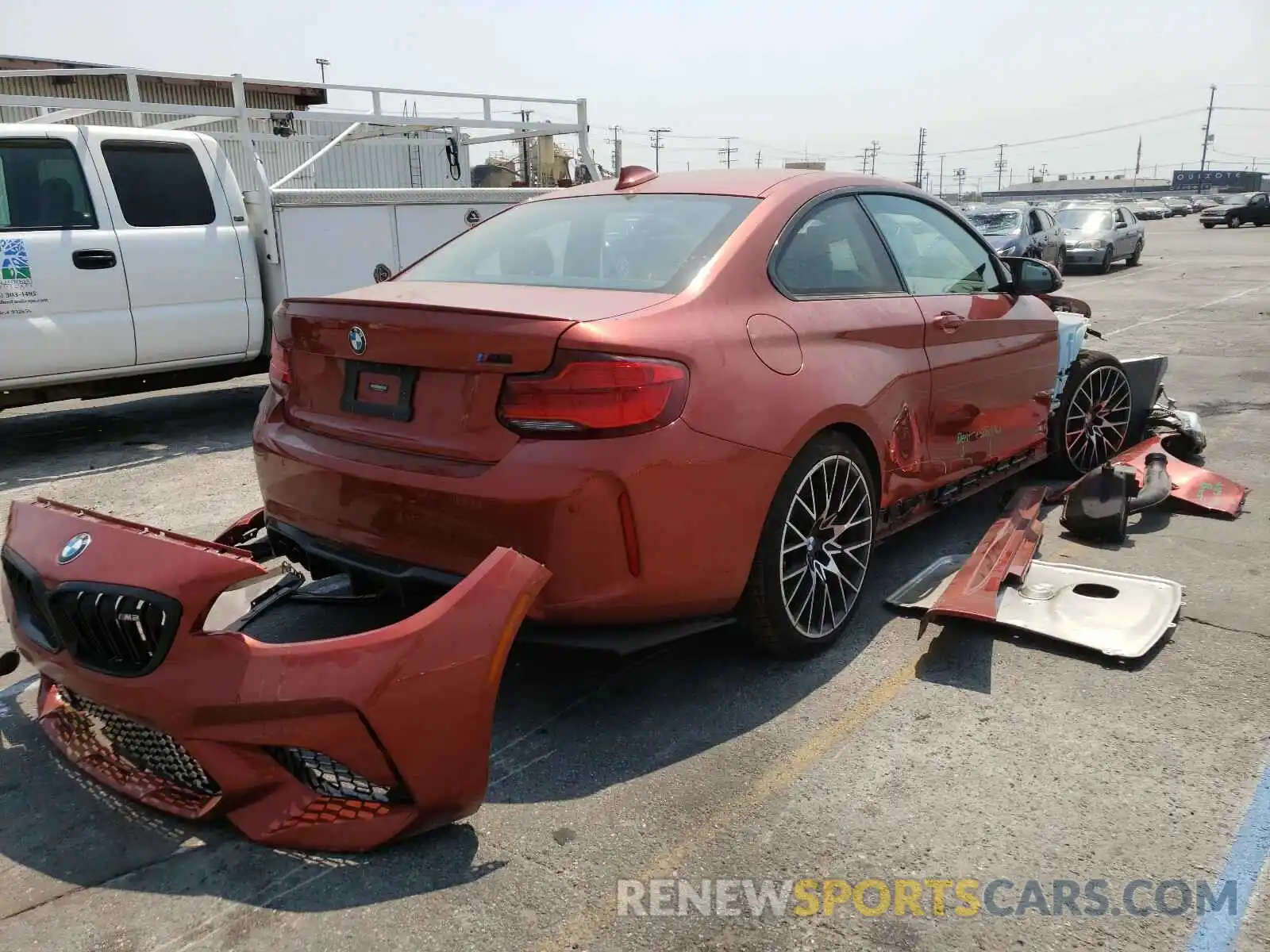4 Фотография поврежденного автомобиля WBS2U7C59KVB08938 BMW M2 COMPETI 2019