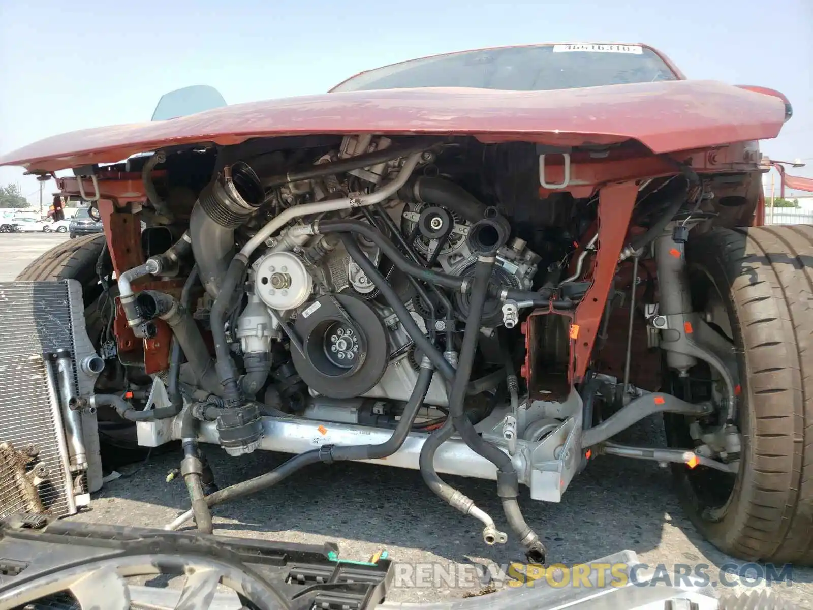 9 Photograph of a damaged car WBS2U7C59KVB08938 BMW M2 COMPETI 2019