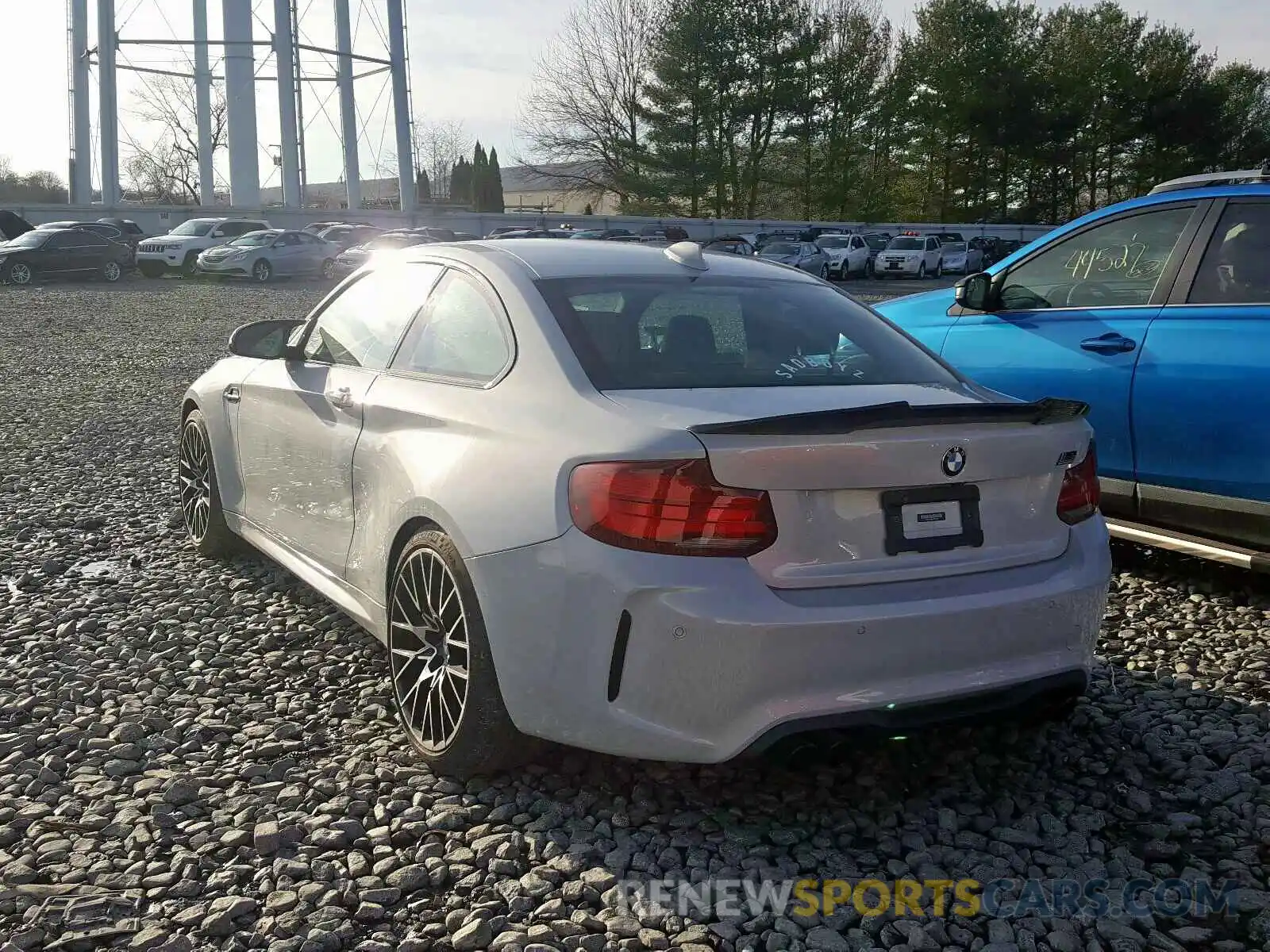 3 Photograph of a damaged car WBS2U7C04L7D74796 BMW M2 COMPETI 2020