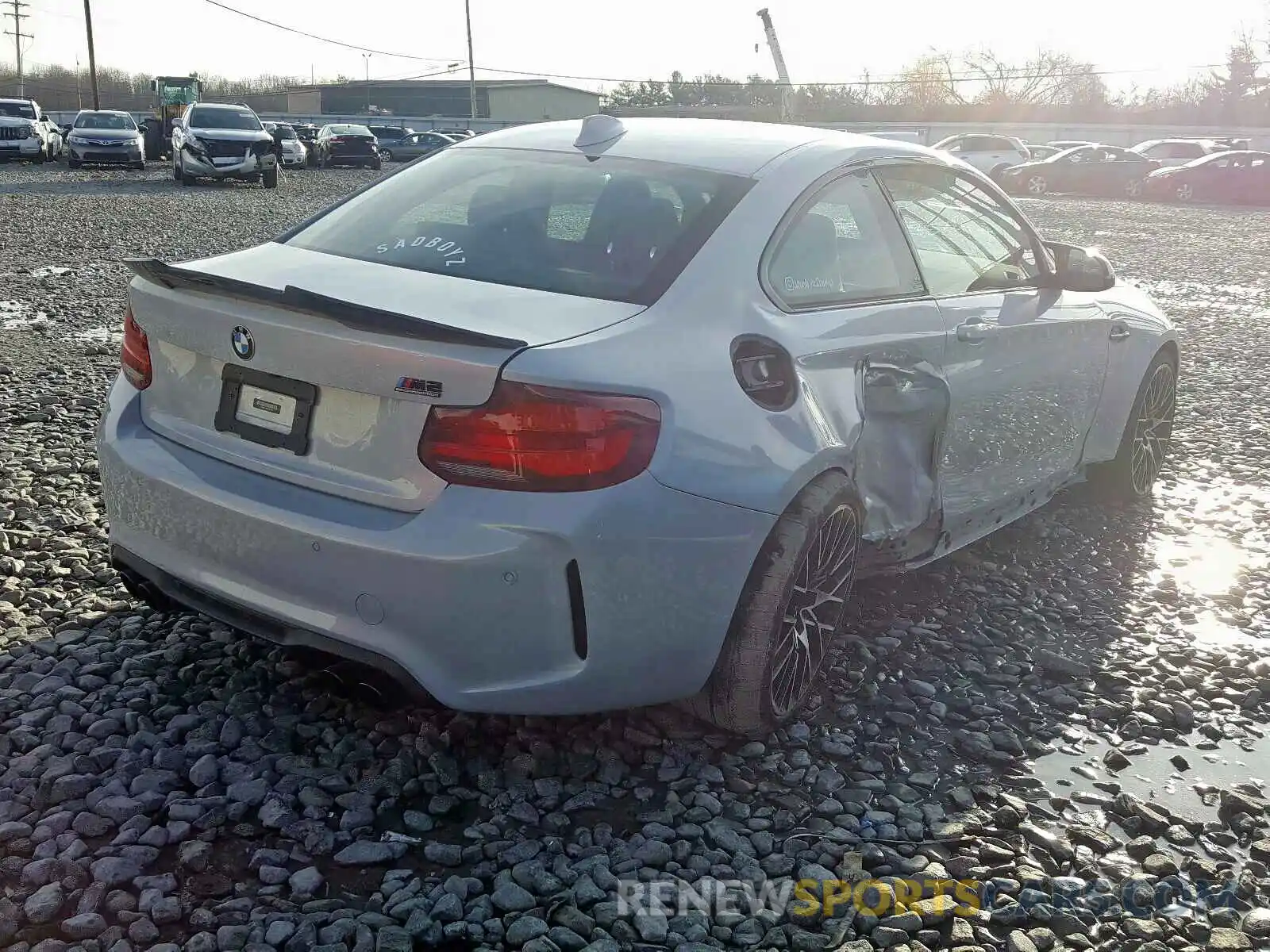 4 Photograph of a damaged car WBS2U7C04L7D74796 BMW M2 COMPETI 2020