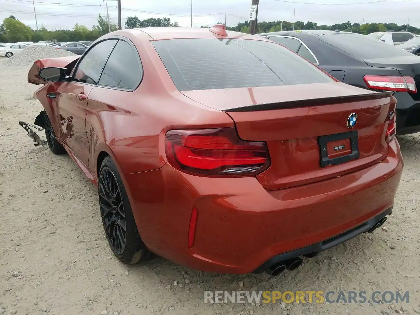 3 Photograph of a damaged car WBS2U7C05L7E49215 BMW M2 COMPETI 2020