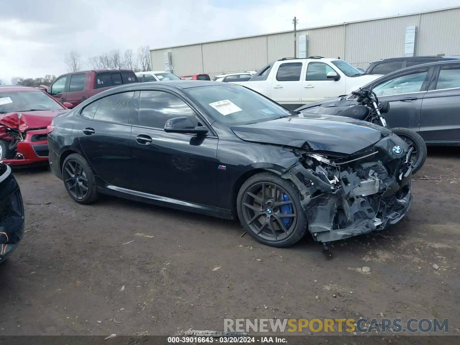 13 Photograph of a damaged car WBA13AL07M7G66556 BMW M235I GRAN COUPE 2021