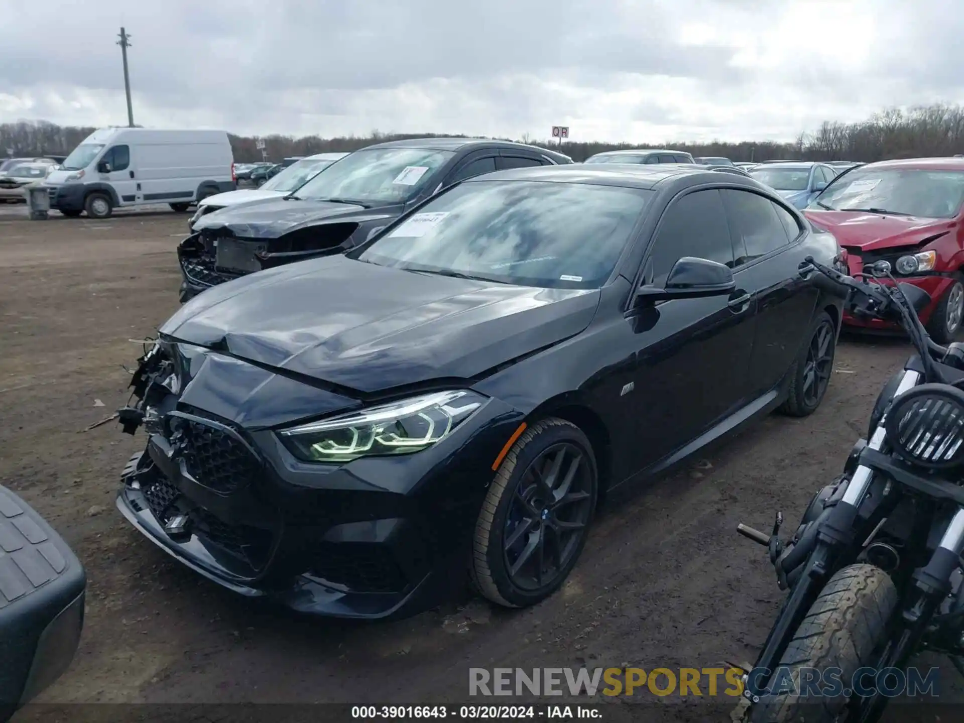 14 Photograph of a damaged car WBA13AL07M7G66556 BMW M235I GRAN COUPE 2021