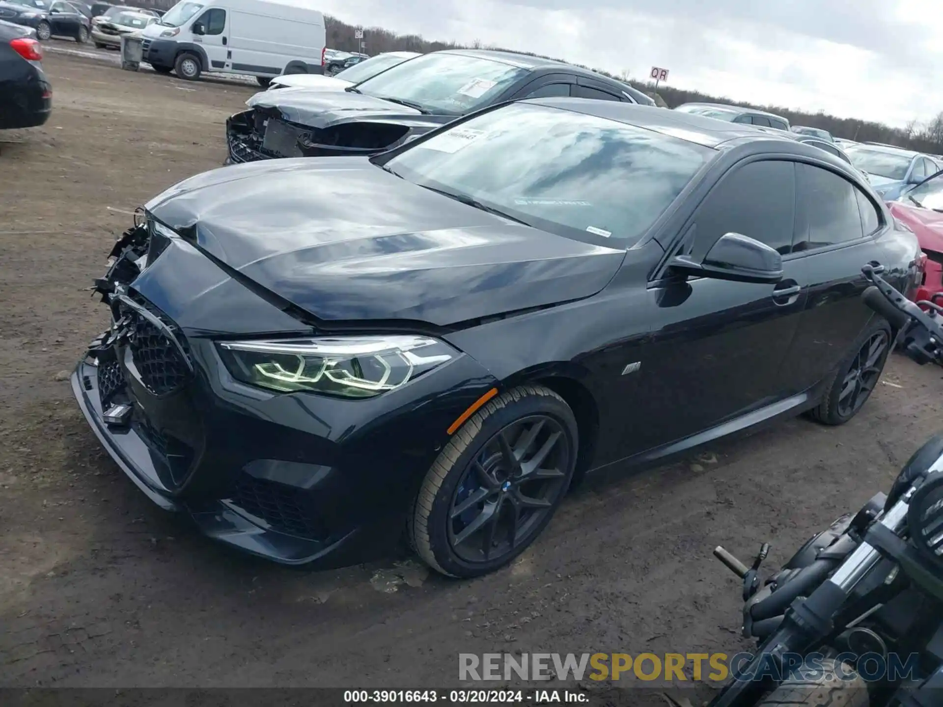 2 Photograph of a damaged car WBA13AL07M7G66556 BMW M235I GRAN COUPE 2021