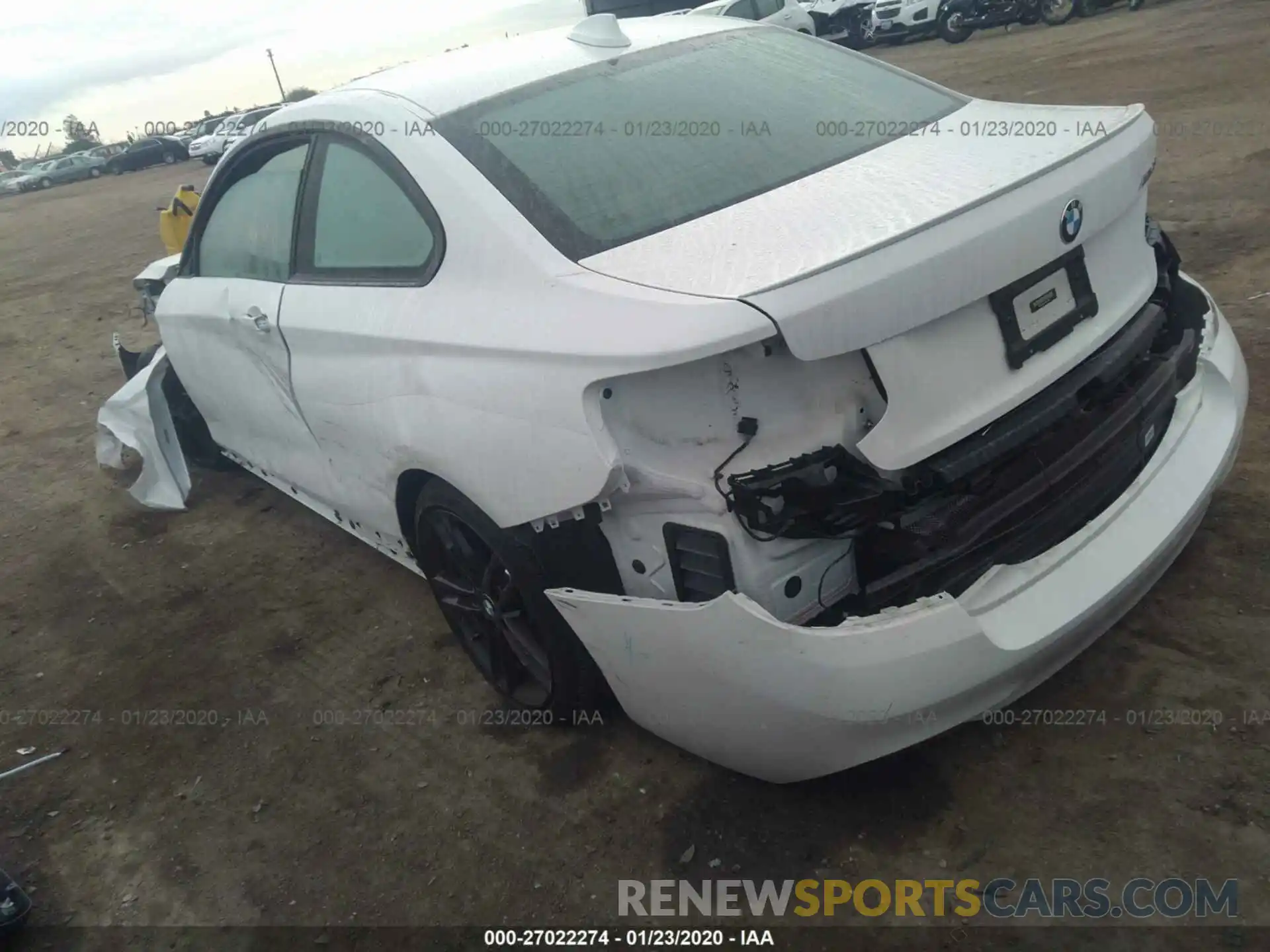 3 Photograph of a damaged car WBA2J5C51KVC07898 BMW M240I 2019