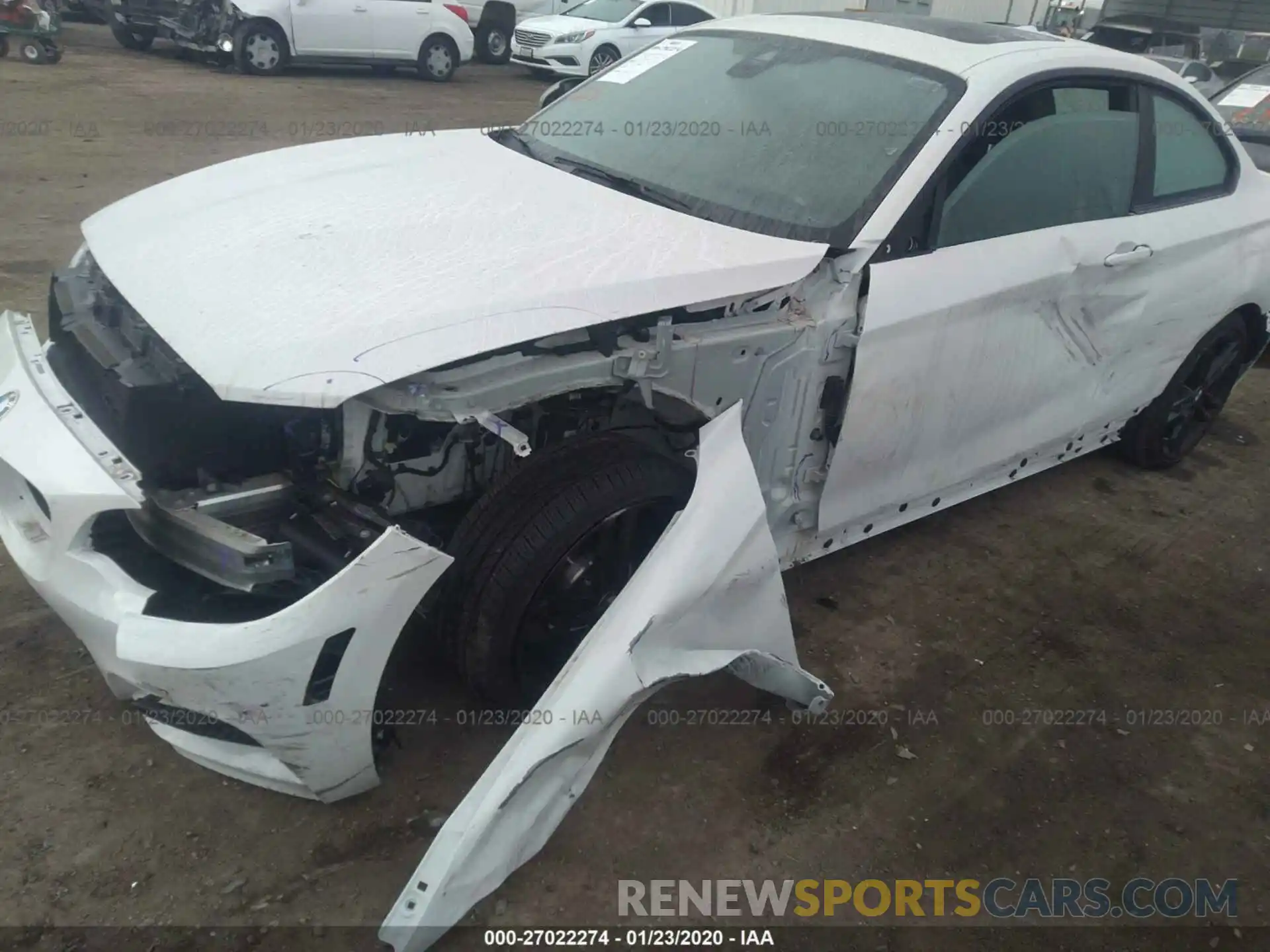 6 Photograph of a damaged car WBA2J5C51KVC07898 BMW M240I 2019