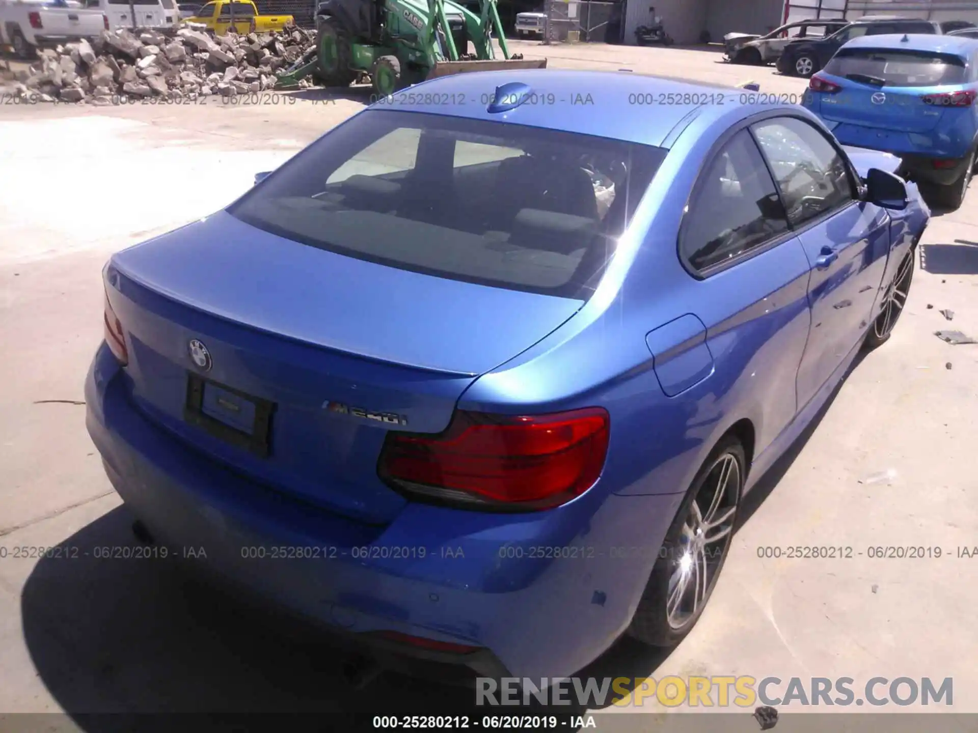 4 Photograph of a damaged car WBA2J5C58KVC07705 BMW M240I 2019