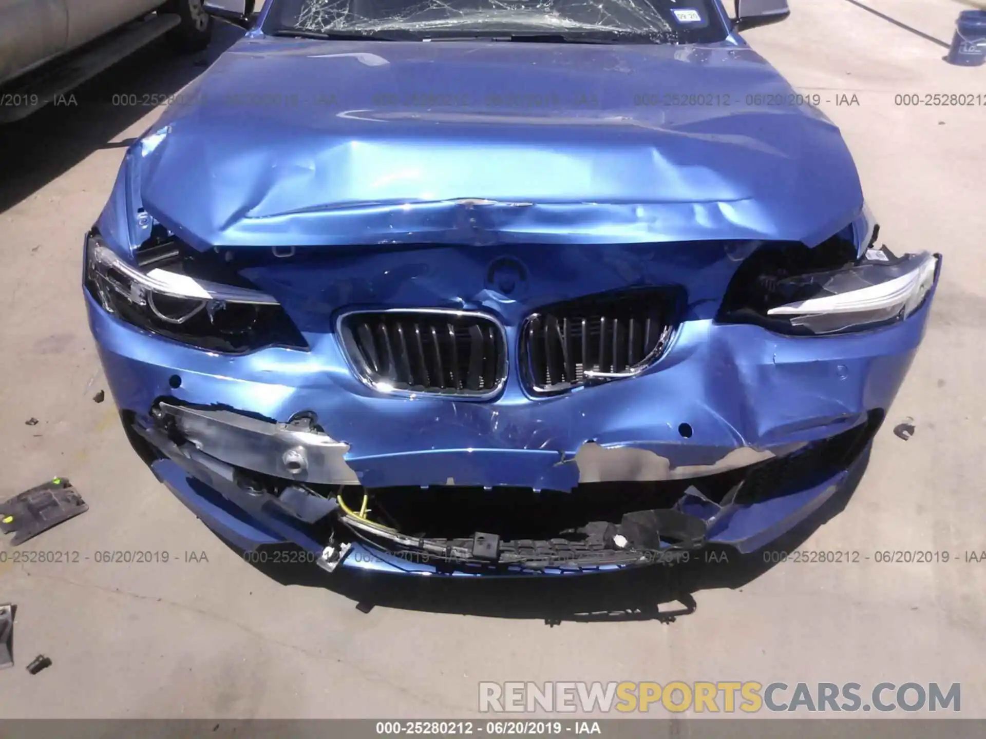 6 Photograph of a damaged car WBA2J5C58KVC07705 BMW M240I 2019