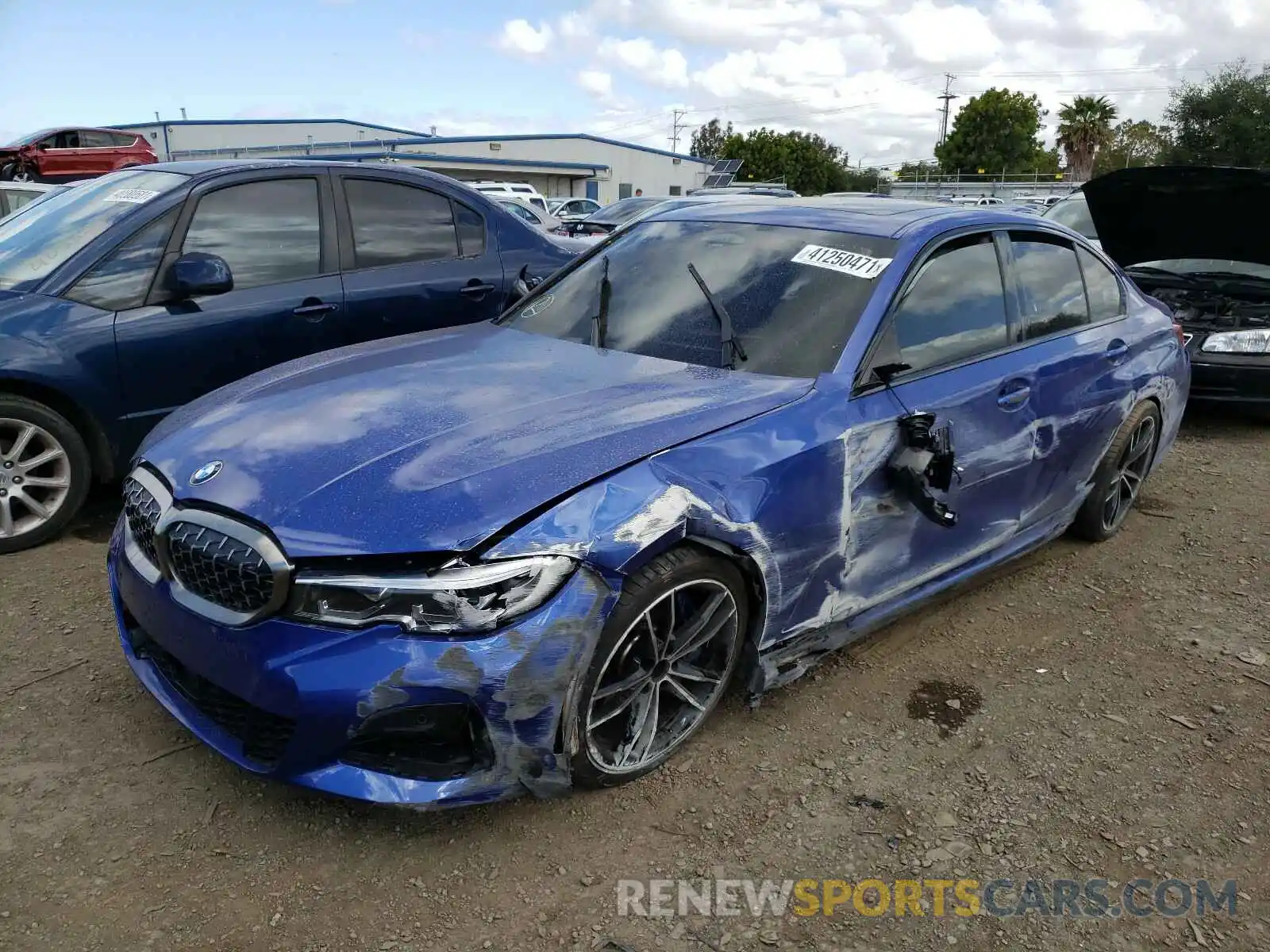 2 Photograph of a damaged car 3MW5U7J00L8B43264 BMW M3 2020
