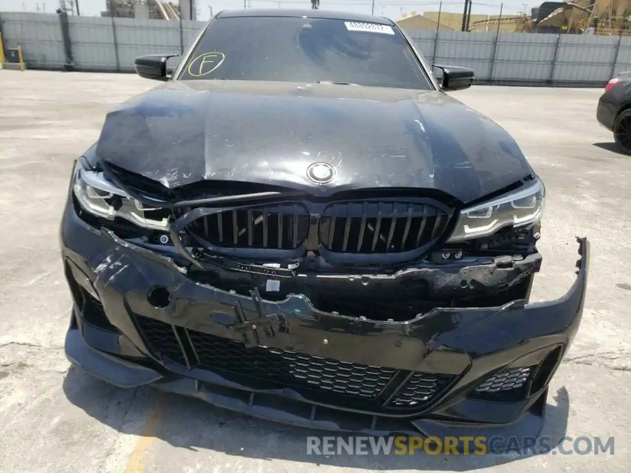 9 Photograph of a damaged car 3MW5U7J00L8B45449 BMW M3 2020