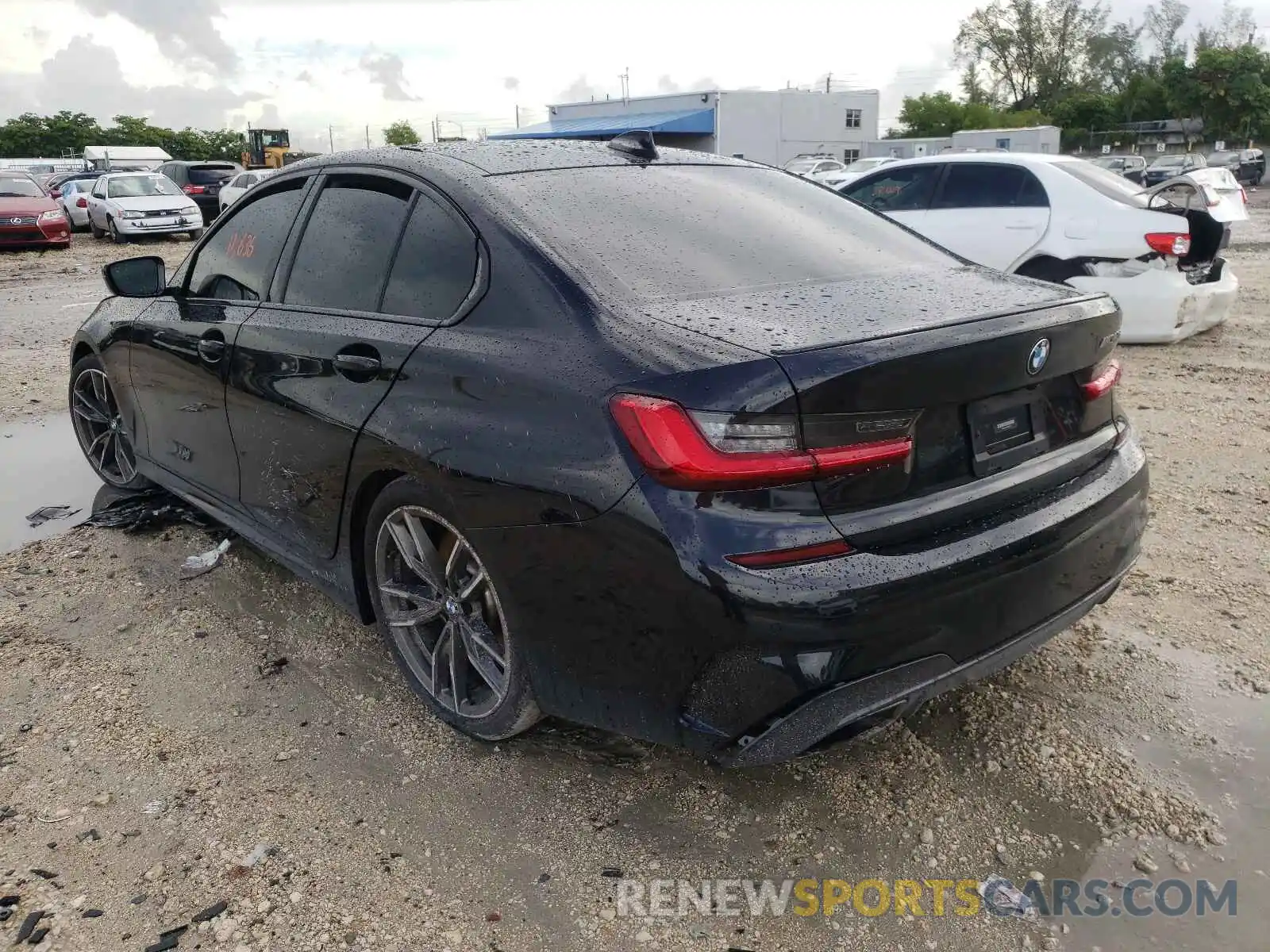 3 Photograph of a damaged car 3MW5U7J01L8B24478 BMW M3 2020