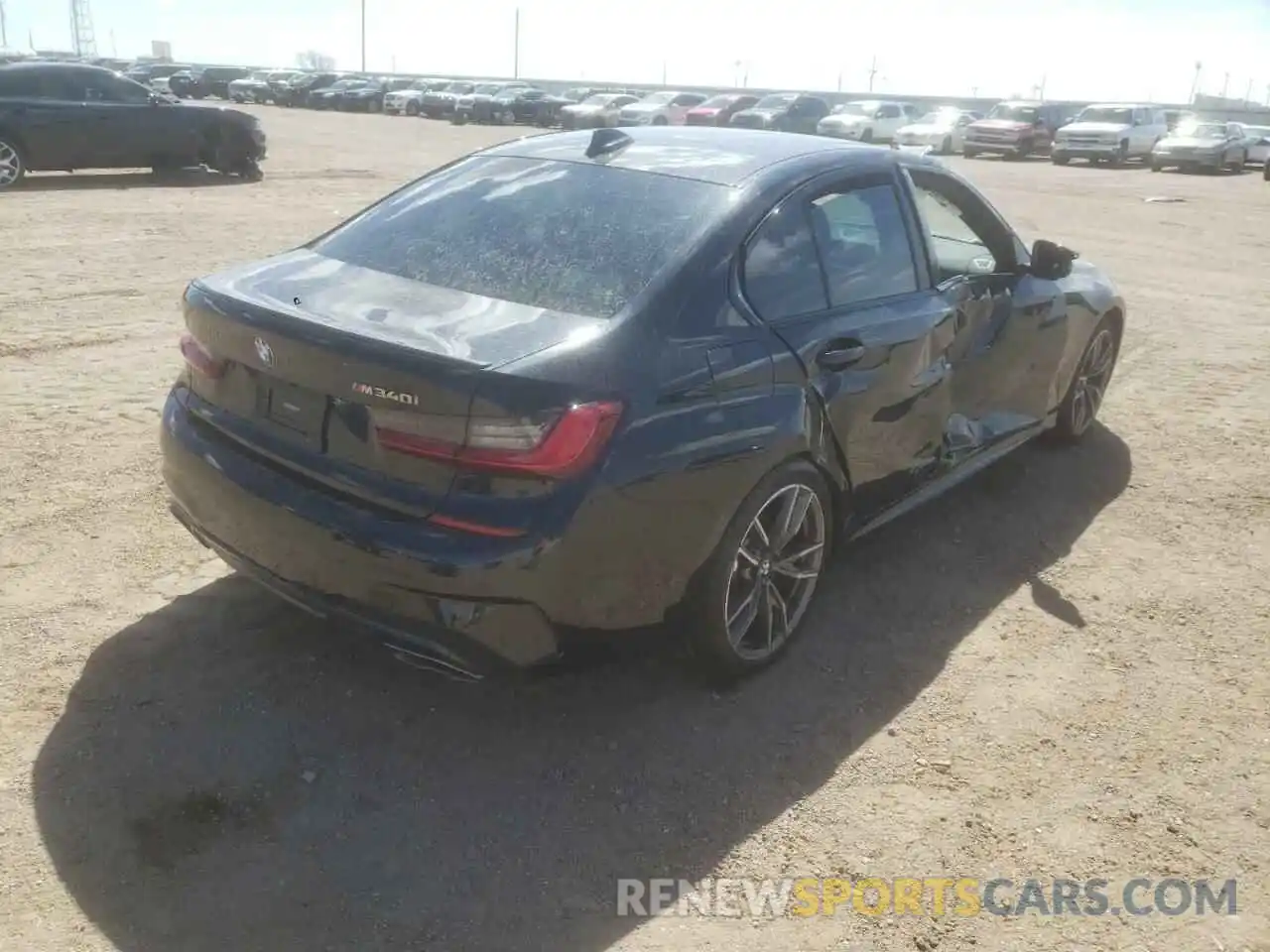 4 Photograph of a damaged car 3MW5U7J01L8B30166 BMW M3 2020