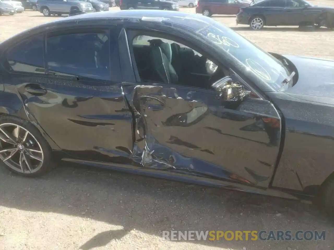 9 Photograph of a damaged car 3MW5U7J01L8B30166 BMW M3 2020