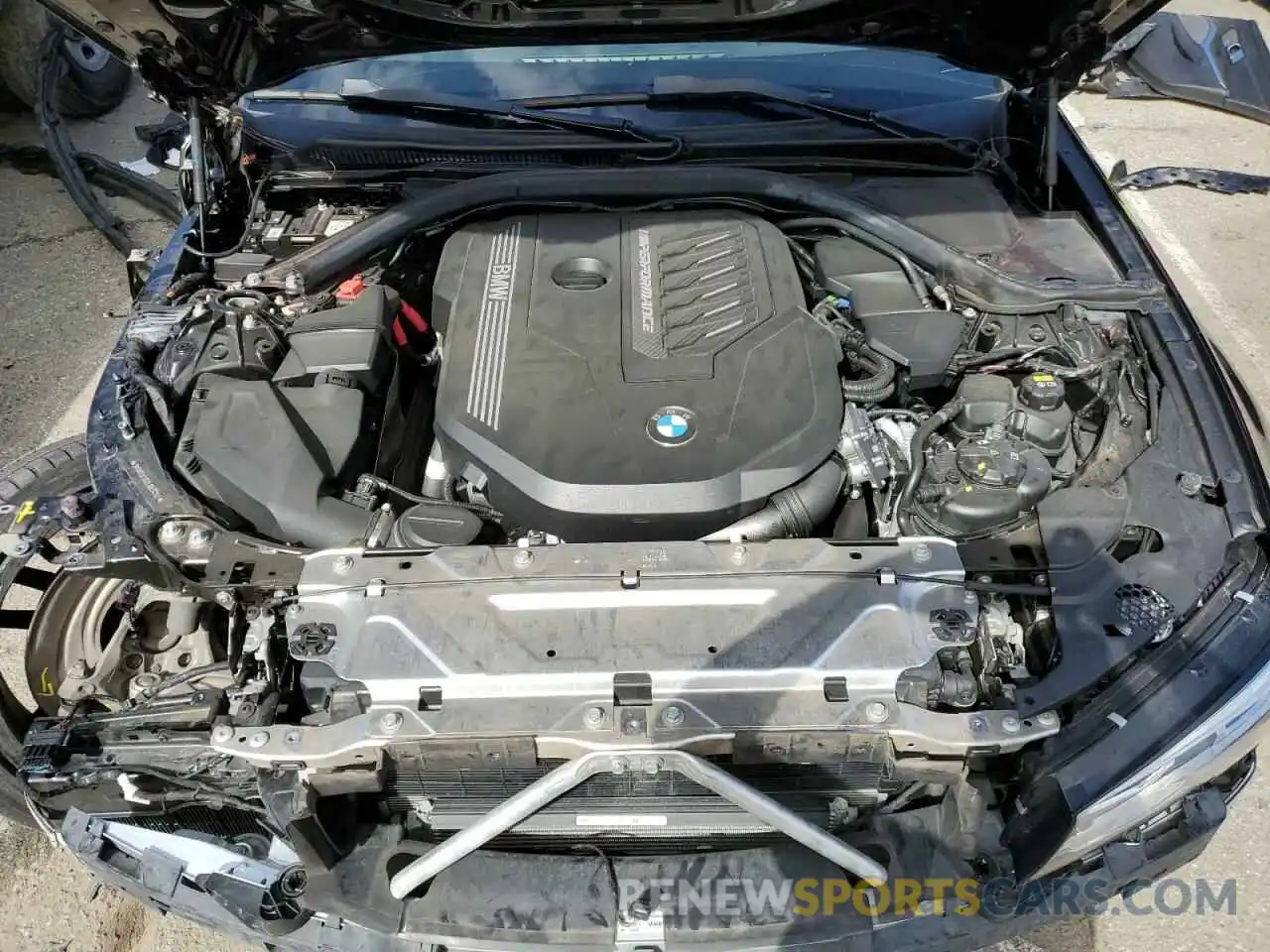 11 Фотография поврежденного автомобиля 3MW5U7J02L8B34193 BMW M3 2020