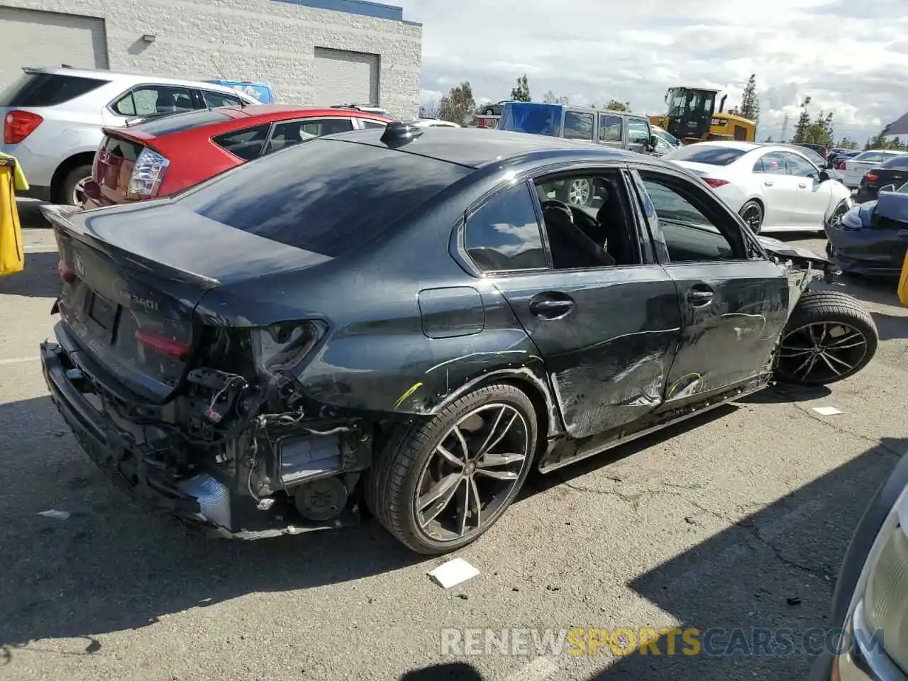 3 Фотография поврежденного автомобиля 3MW5U7J02L8B34193 BMW M3 2020