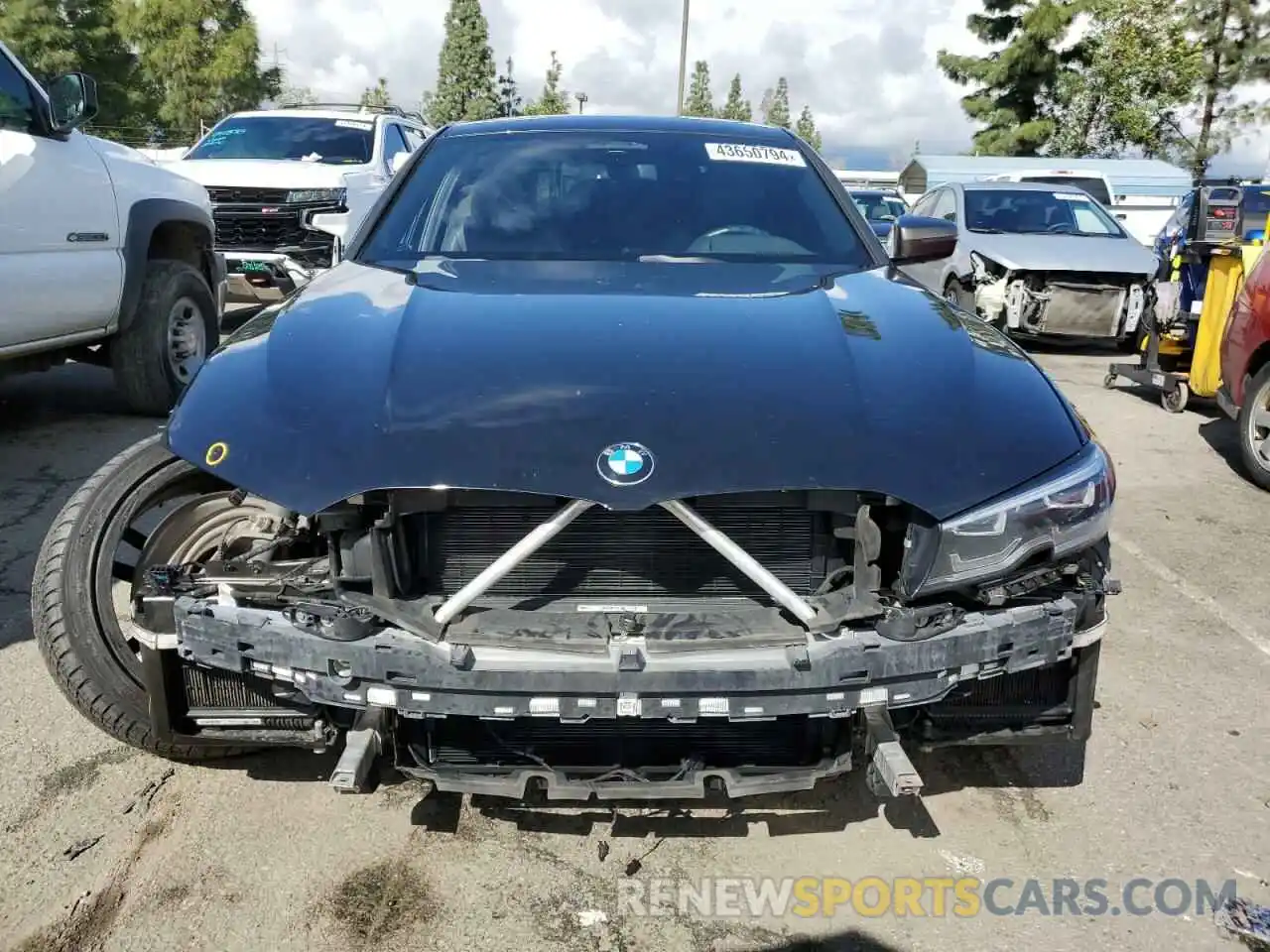 5 Фотография поврежденного автомобиля 3MW5U7J02L8B34193 BMW M3 2020