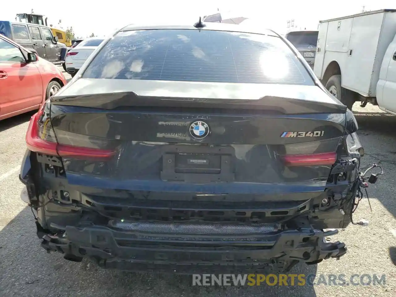 6 Фотография поврежденного автомобиля 3MW5U7J02L8B34193 BMW M3 2020