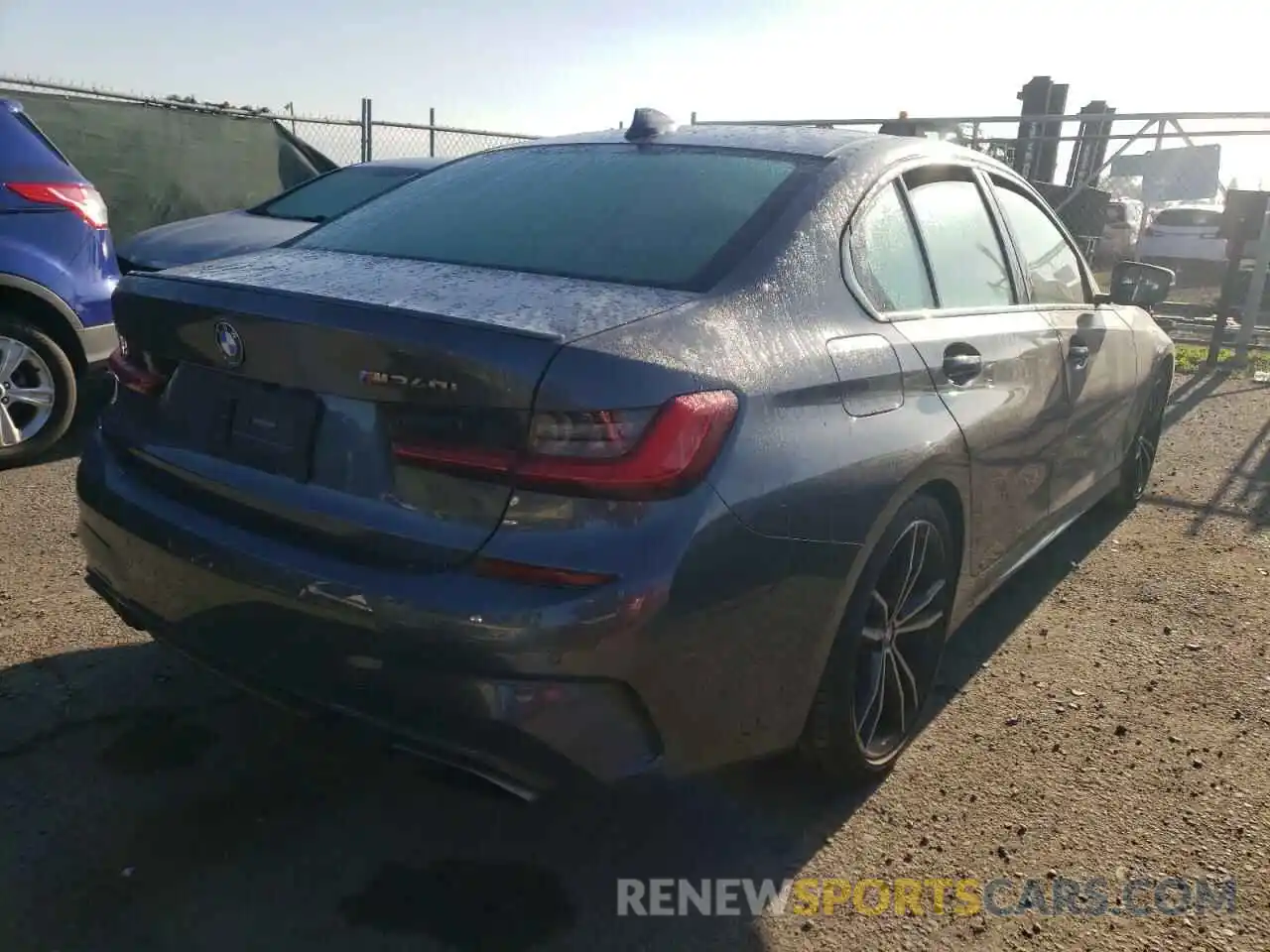 4 Photograph of a damaged car 3MW5U7J02L8B42844 BMW M3 2020